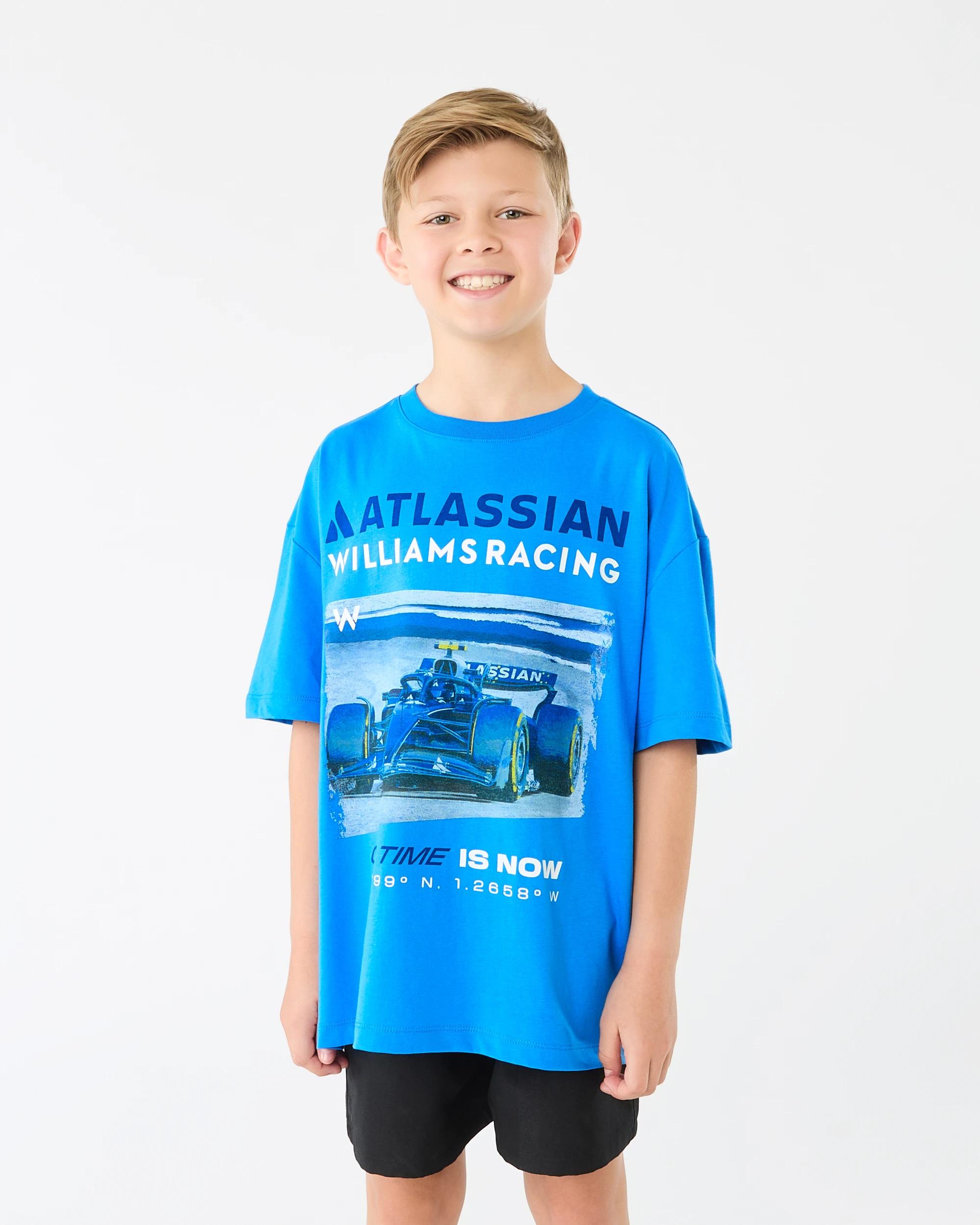 3 Williams Youth T-shirt Navy, 3 of 5