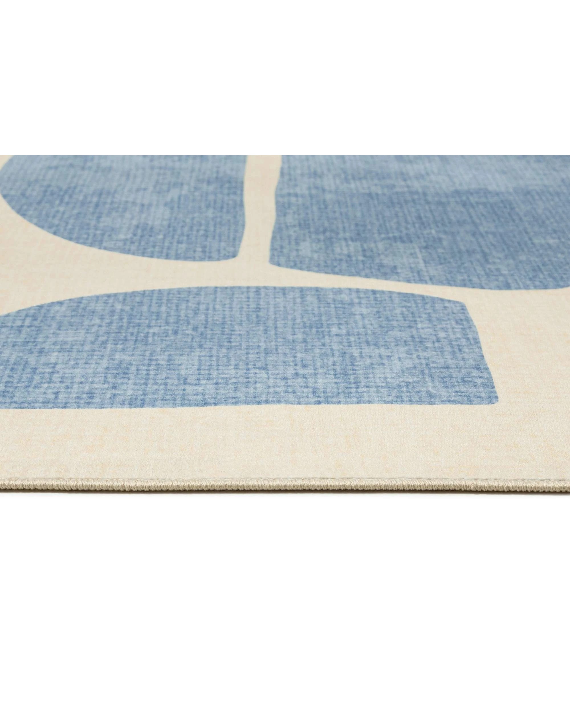 6 Loopsie Noho Printed Washable Rug-320cm x 230cm - Blue, 6 of 8