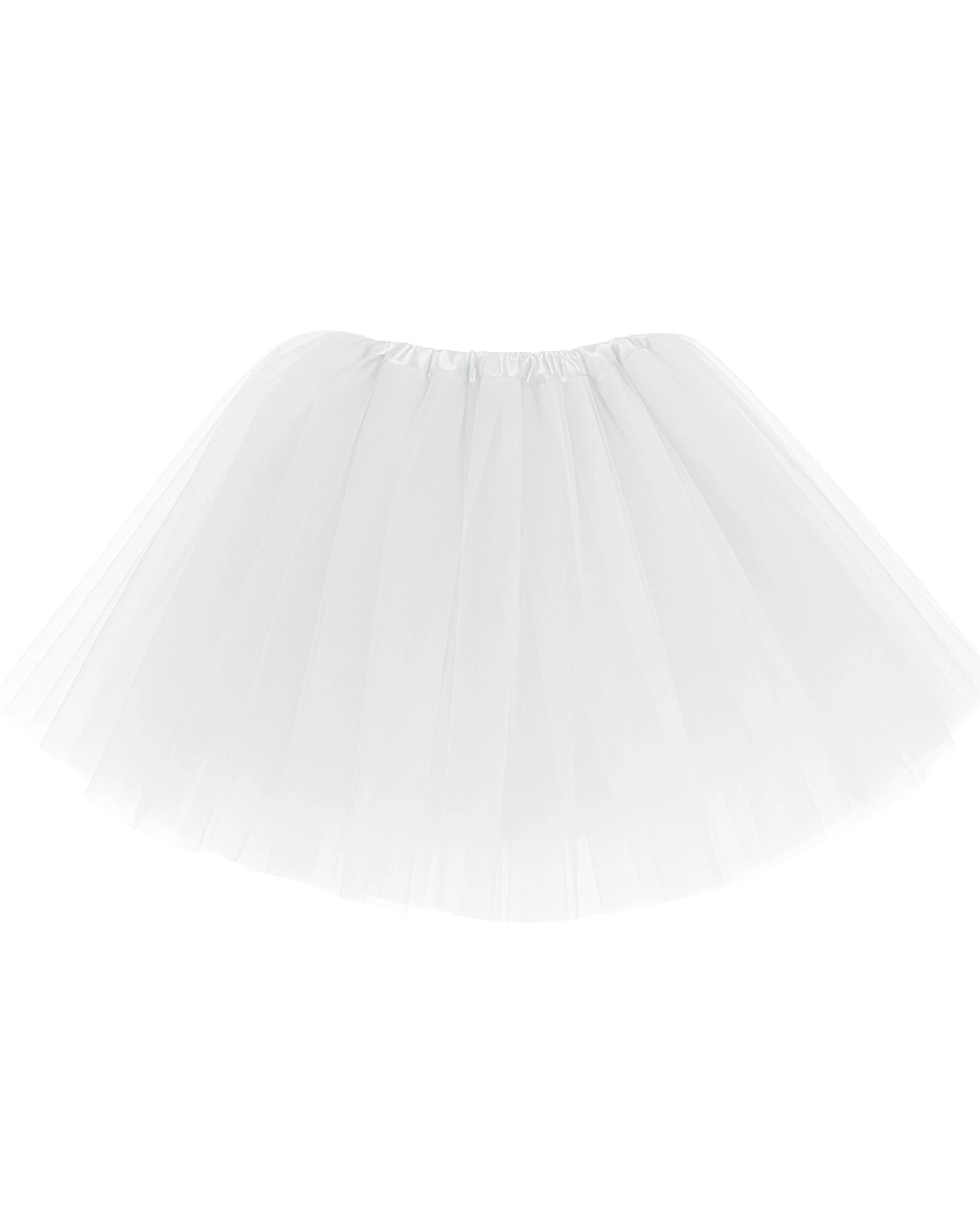 1 Party Planet Adult Tutu - One Size - White, 1 of 3