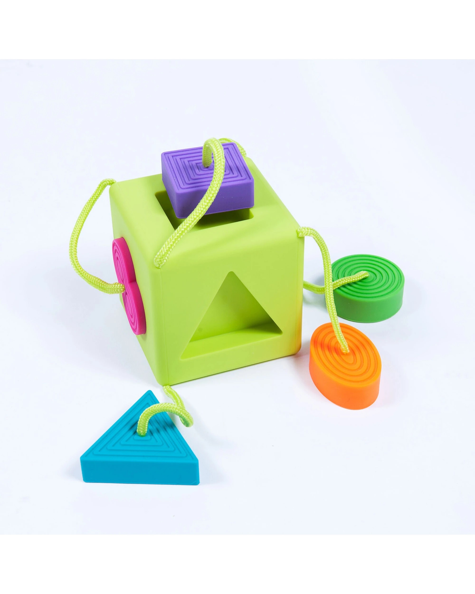 7 Fat Brain Toy Co OombeeCube Shape Sorting Cube - Multi, 7 of 8