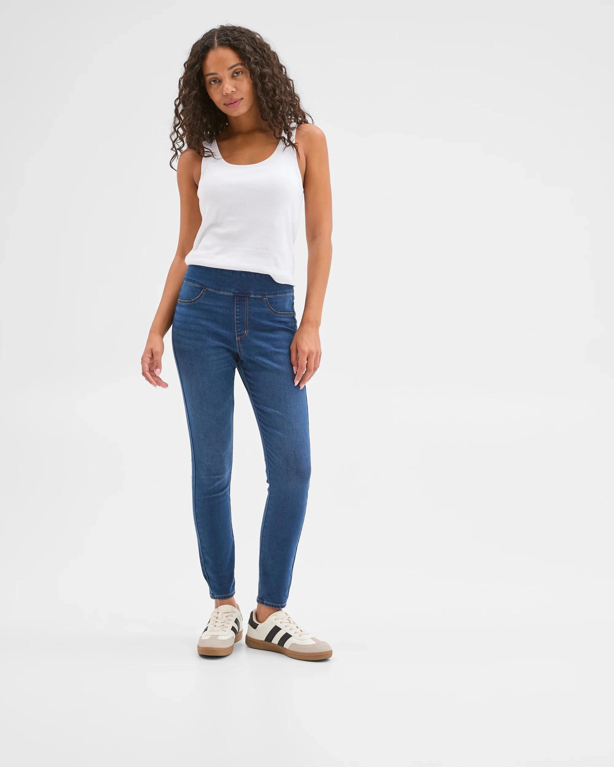 3 Target Denim Lydia Ankle Length Jeggings MID INDIGO, 3 of 6