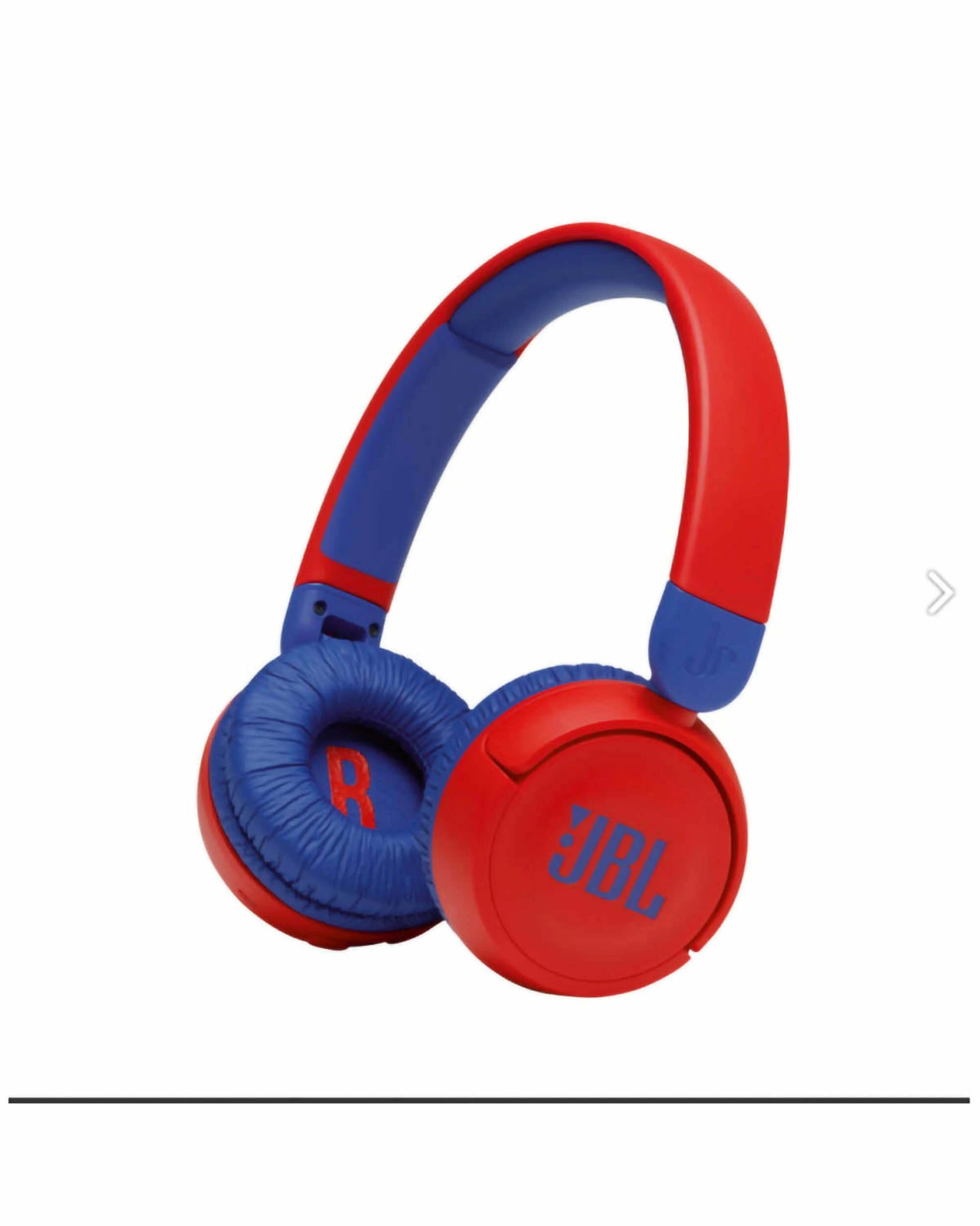 1 JBL JR310 Kids Bluetooth Wireless On-Ear Headphones - Red/Blue, 1 of 1