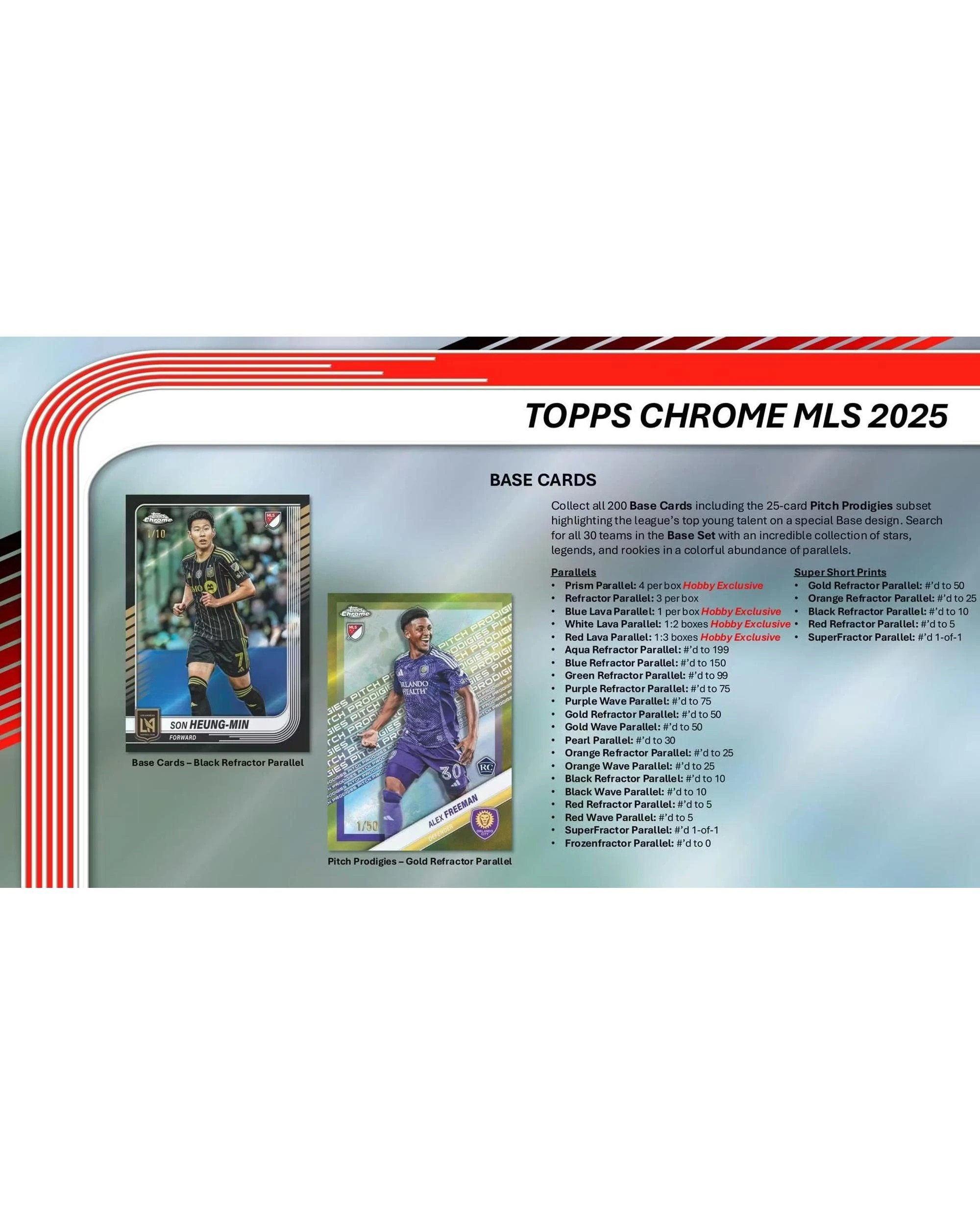 4 Topps Chrome MLS Major League Soccer 2025 Hobby Pack, 4 of 7