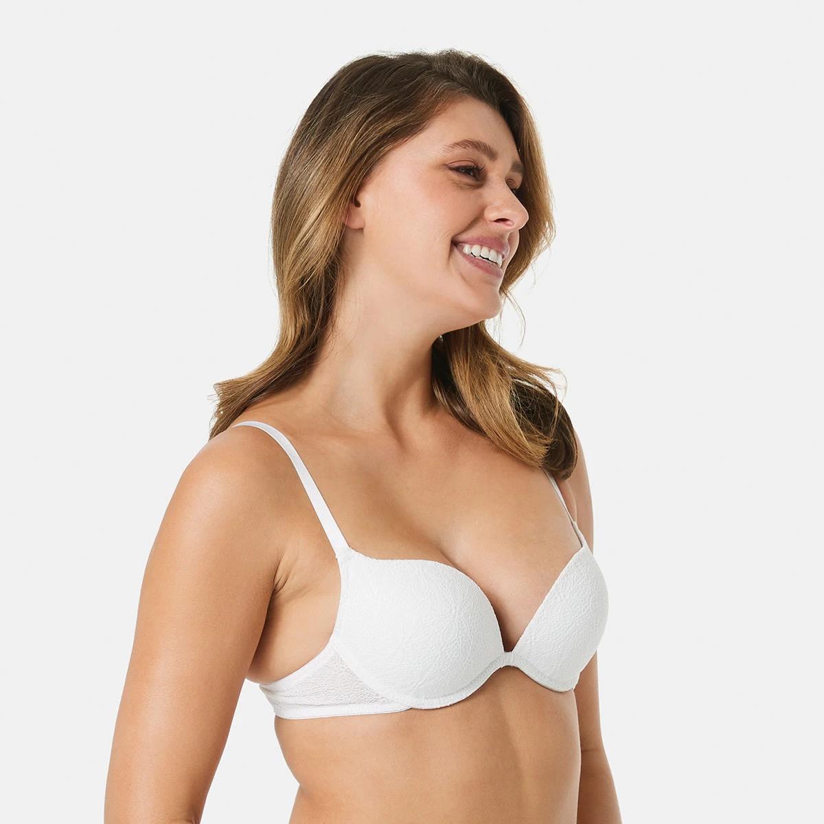 2 Lace Push-Up Bra OFF WHITE, 2 of 4