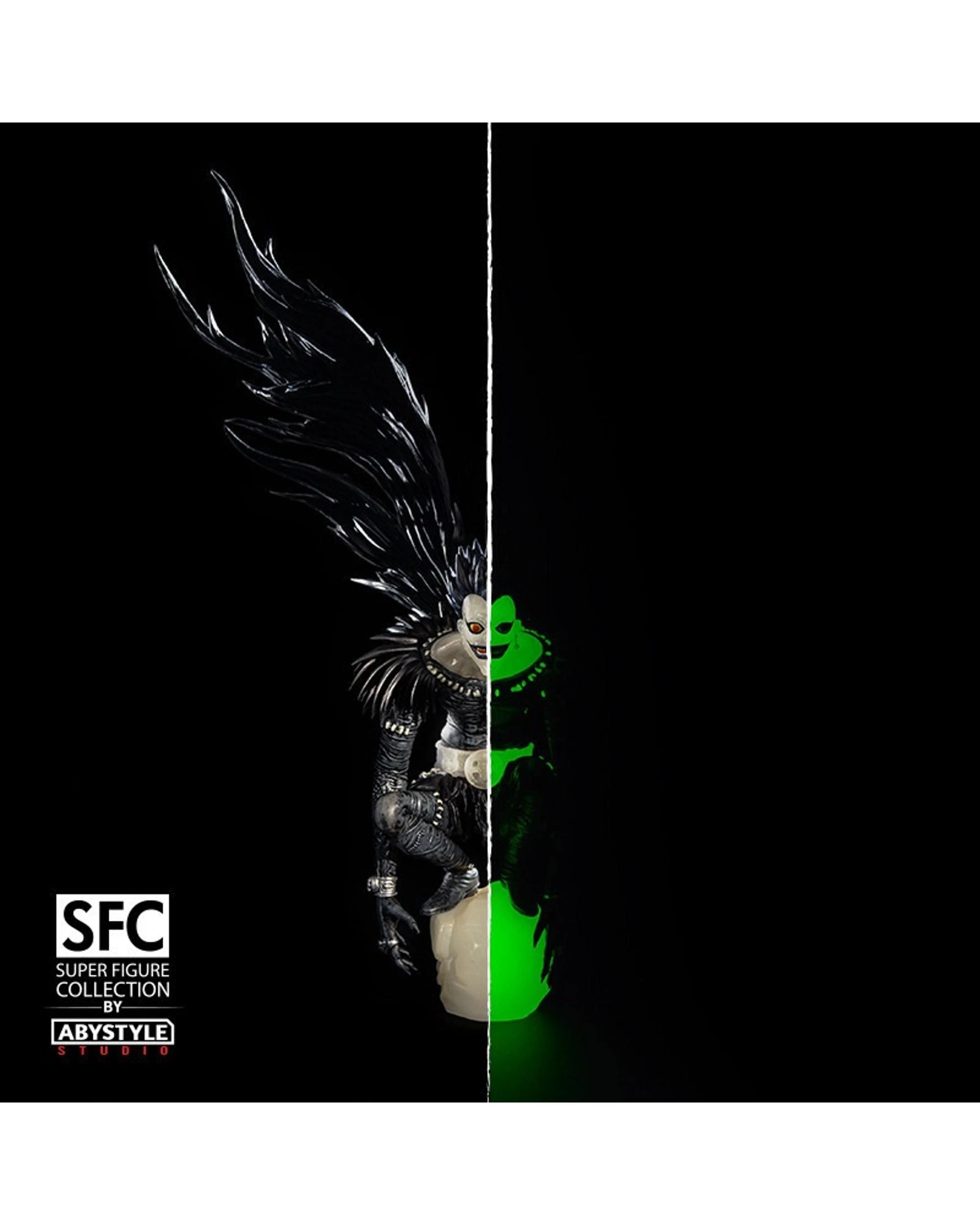 2 Super Figure Collection Death Note Ryuk Glow in the Dark Edition 1:10 Scale Figurine, 2 of 7