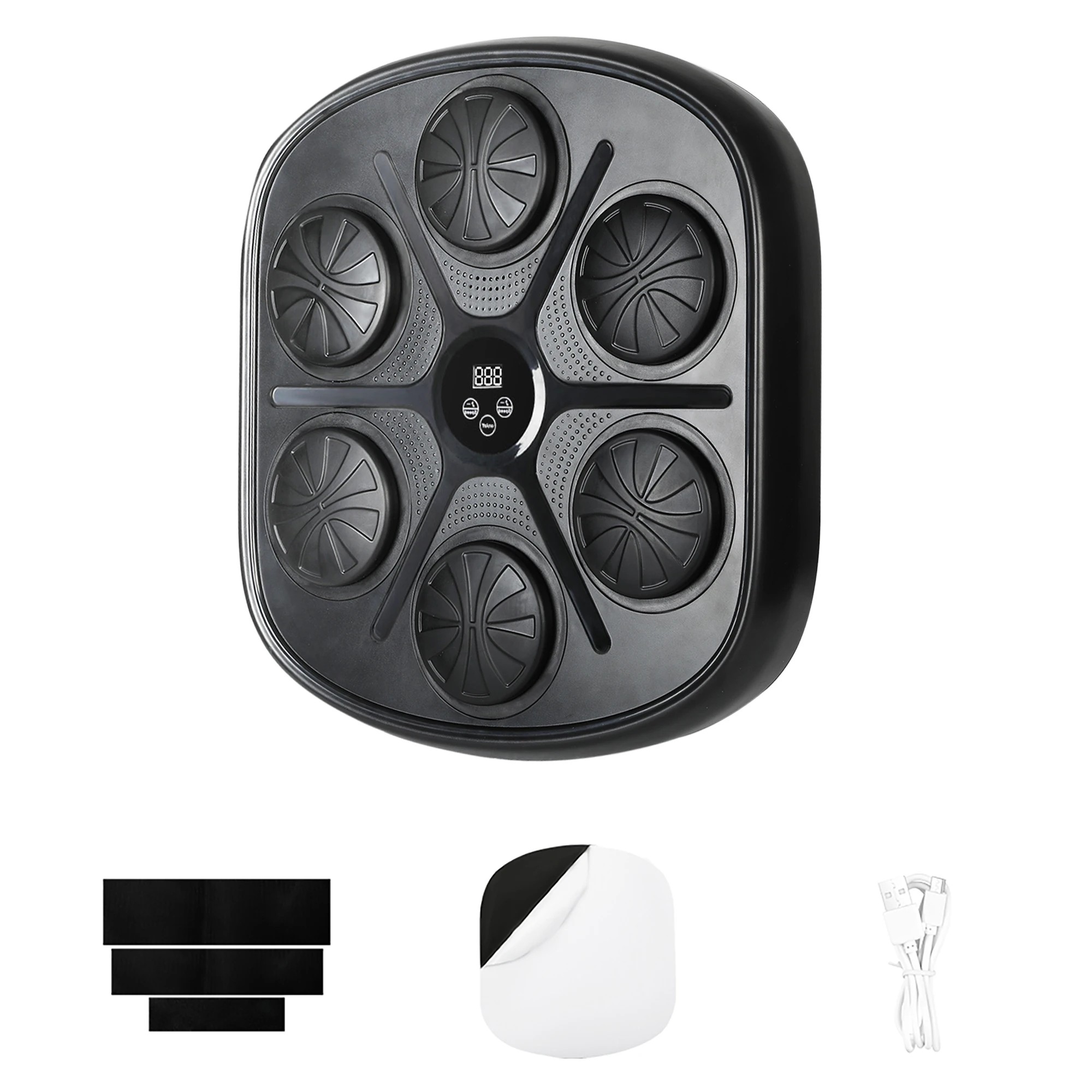 1 Centra Electronic Punching Box Music Machine Home Training Bluetooth 9 Speeds, 1 of 9