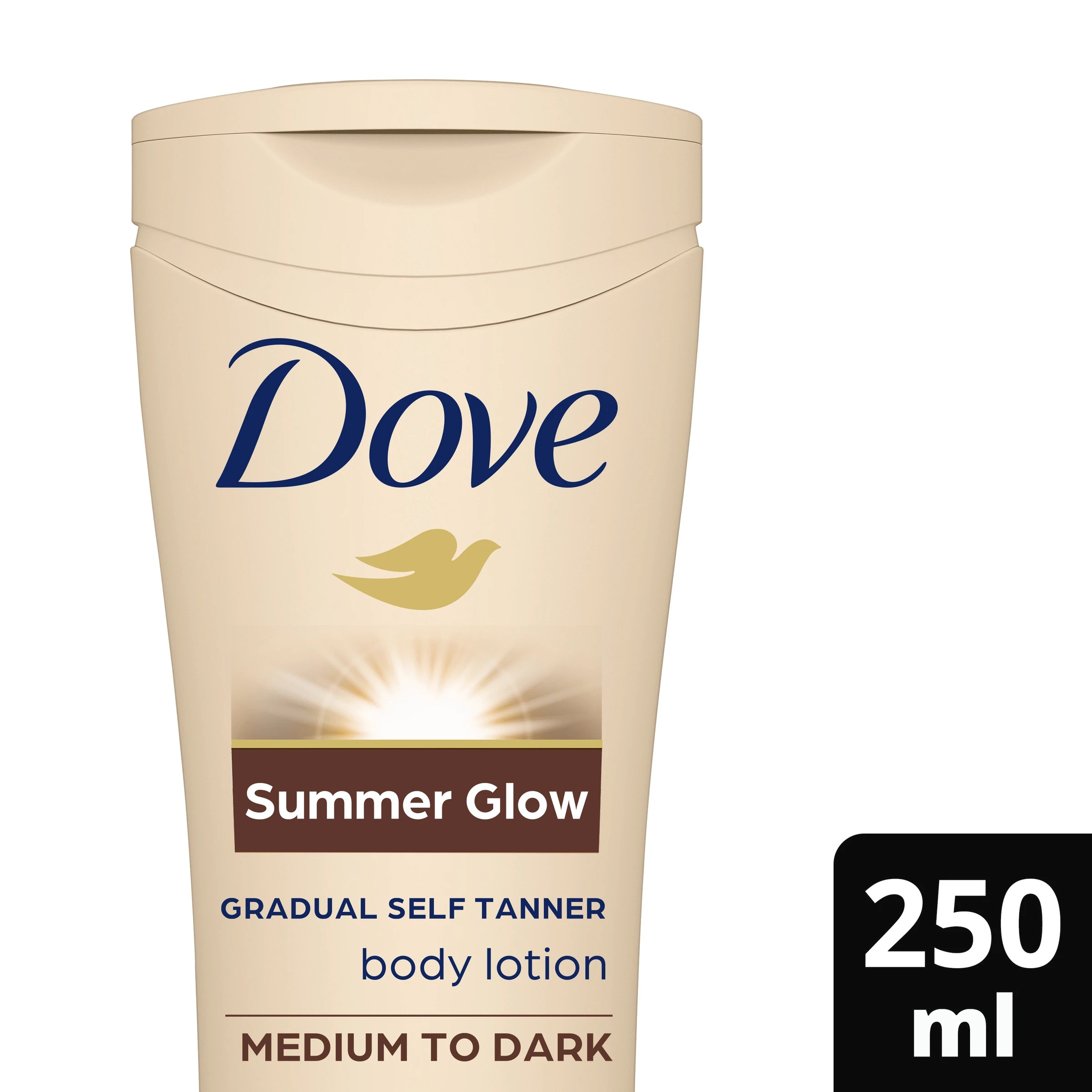 5 Dove Summer Glow Gradual Tan Body Lotion Medium to Dark 250ml, 5 of 10