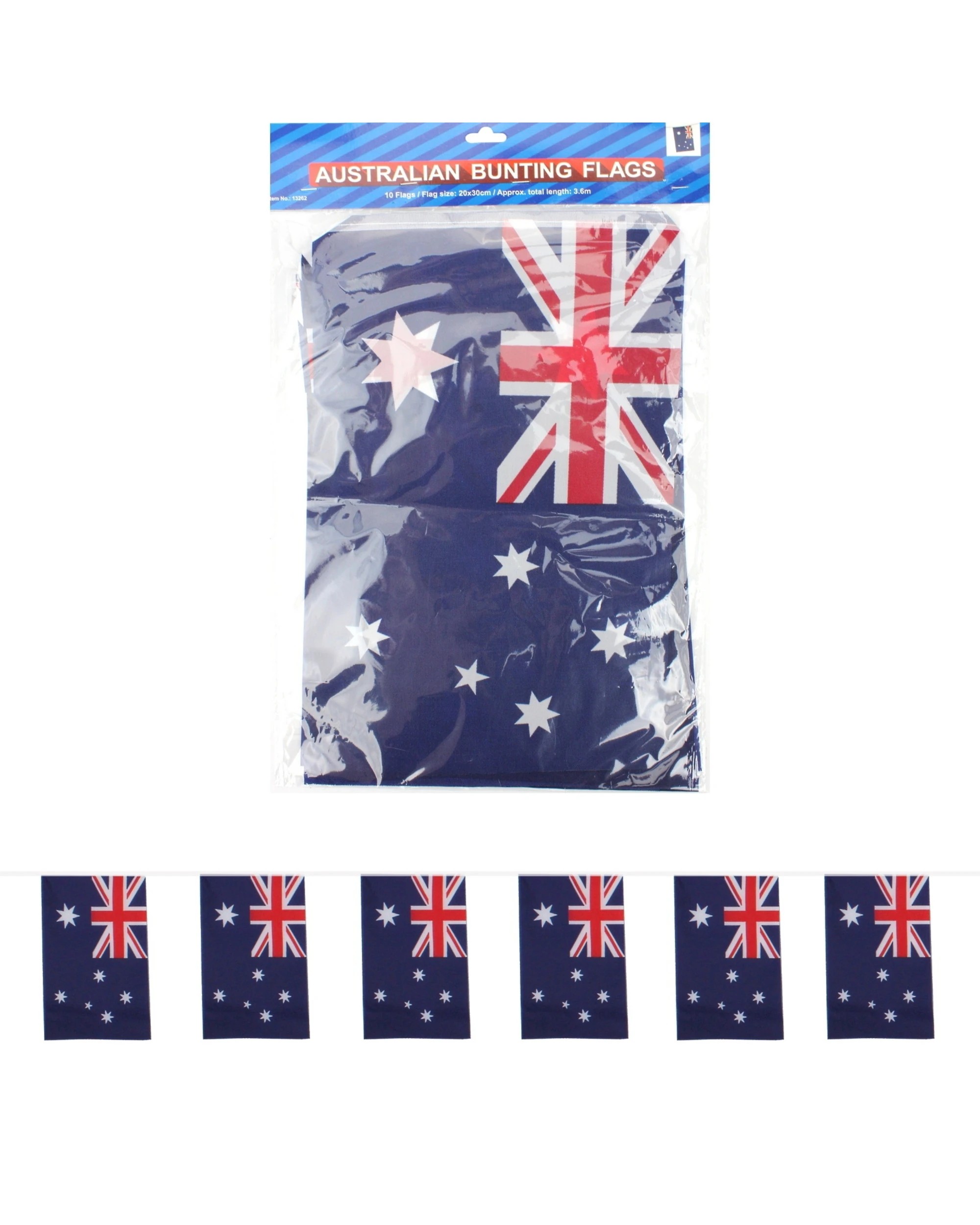 1 Partyrama Australian Flag Bunting, 1 of 2