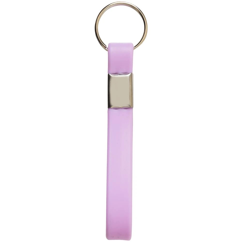 3 J.Burrows Silicone Key Ring Purple, 3 of 3