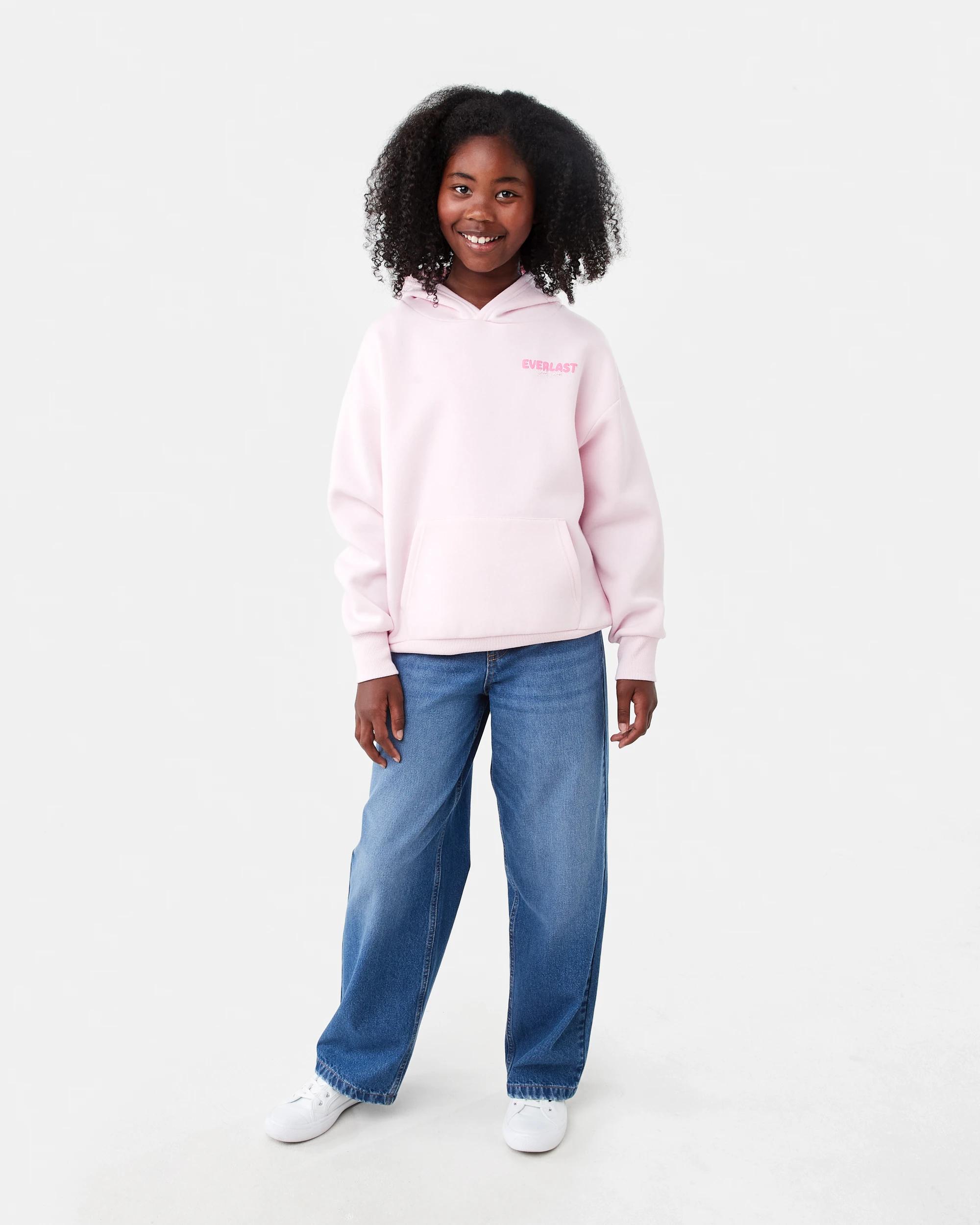 8 Everlast Kids Core Hoodie Pink, 8 of 9