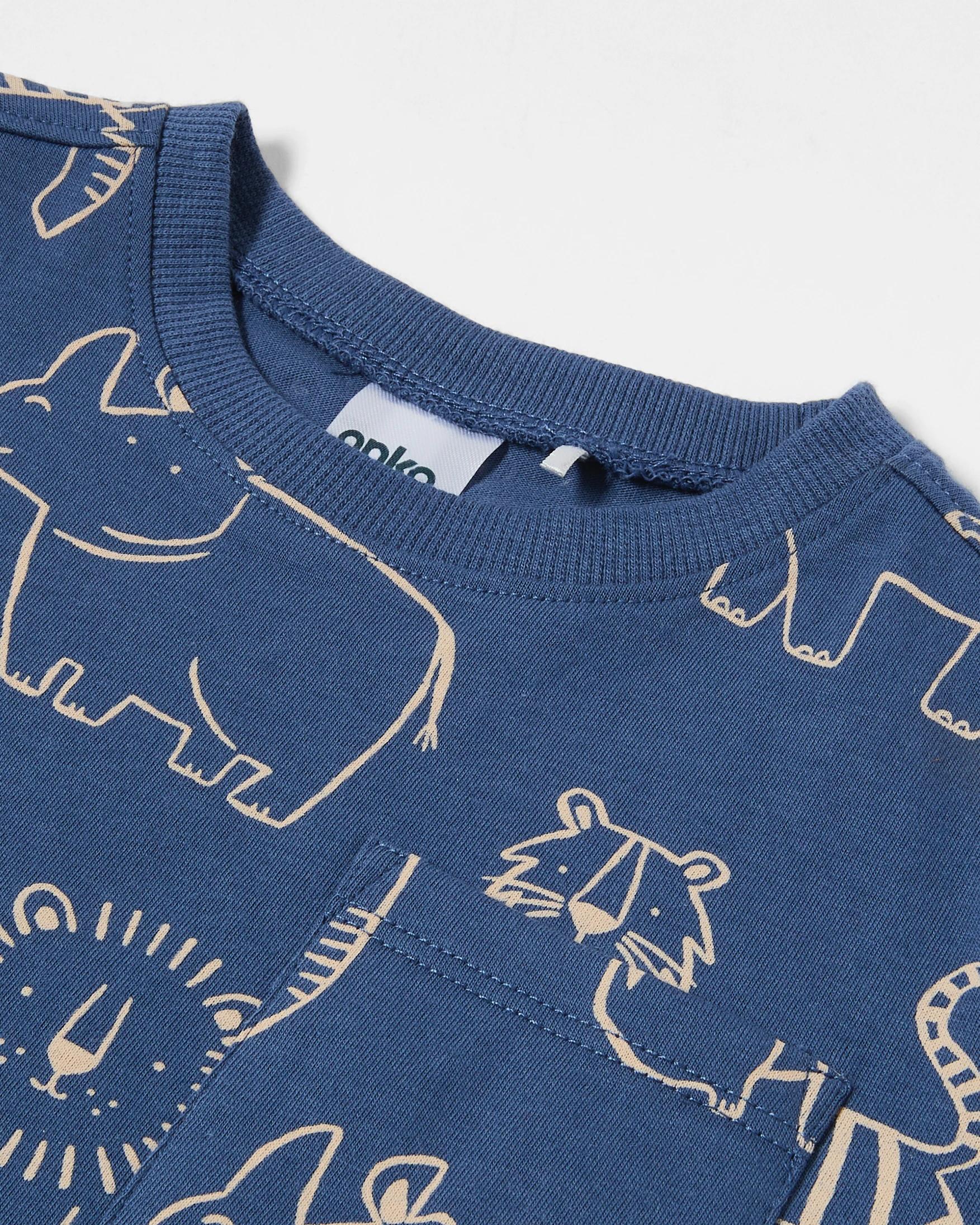 8 3 Pack Short Sleeve T-shirt BROWN LION, 8 of 8