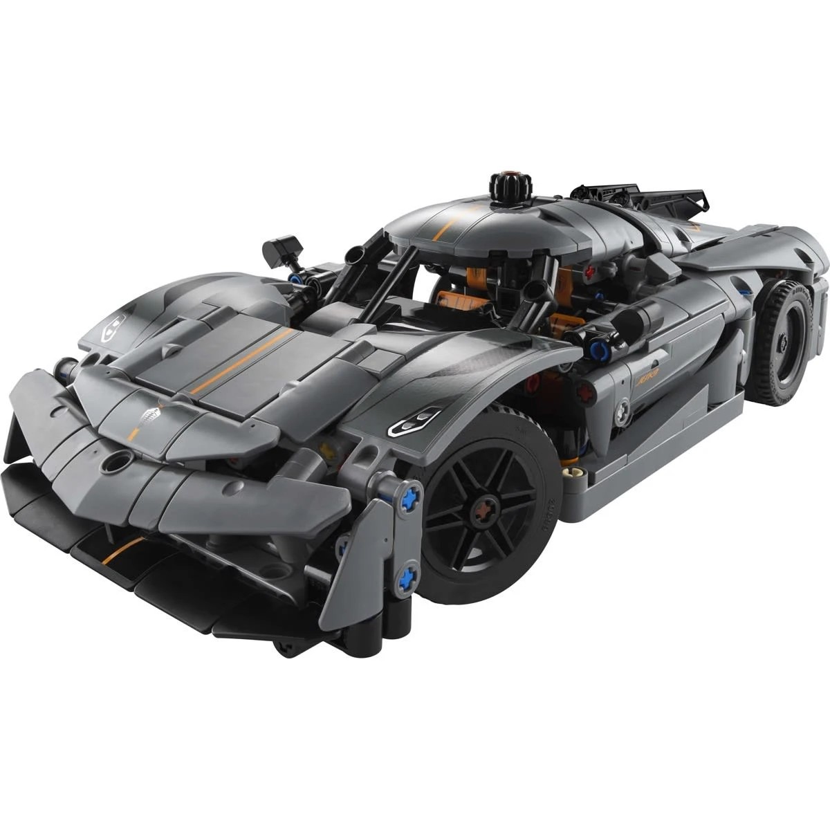 3 LEGO Technic Koenigsegg Jesko Absolut Grey Hypercar 42173, 3 of 10