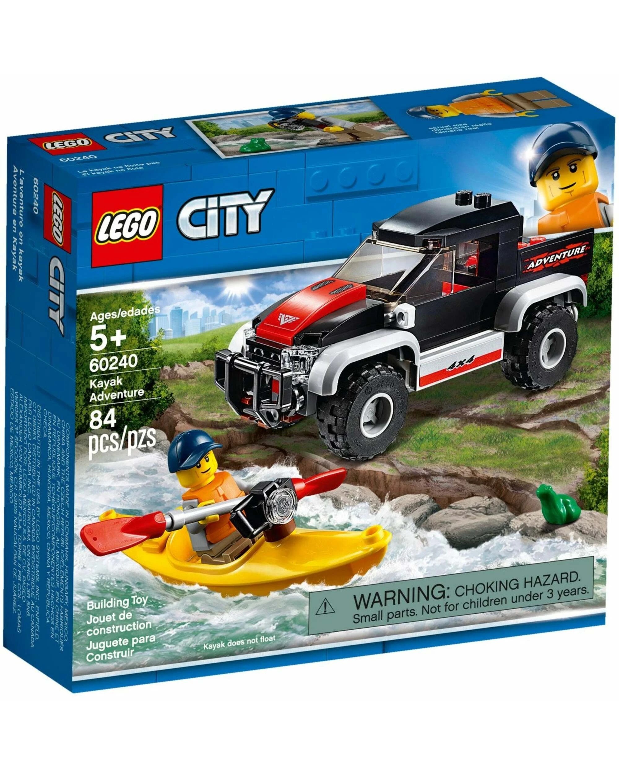 1 LEGO 60240 Kayak Adventure with Off-Road Truck, 1 of 4