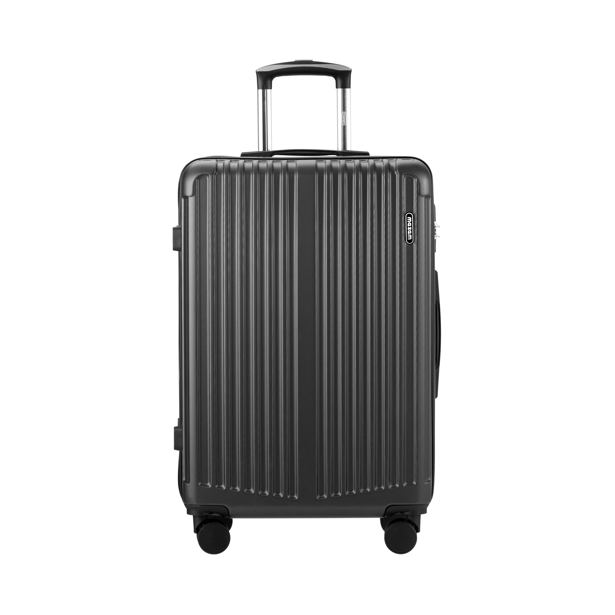 7 Mazam 28" Luggage Suitcase TSA Lock  ABS Case - Grey, 7 of 9