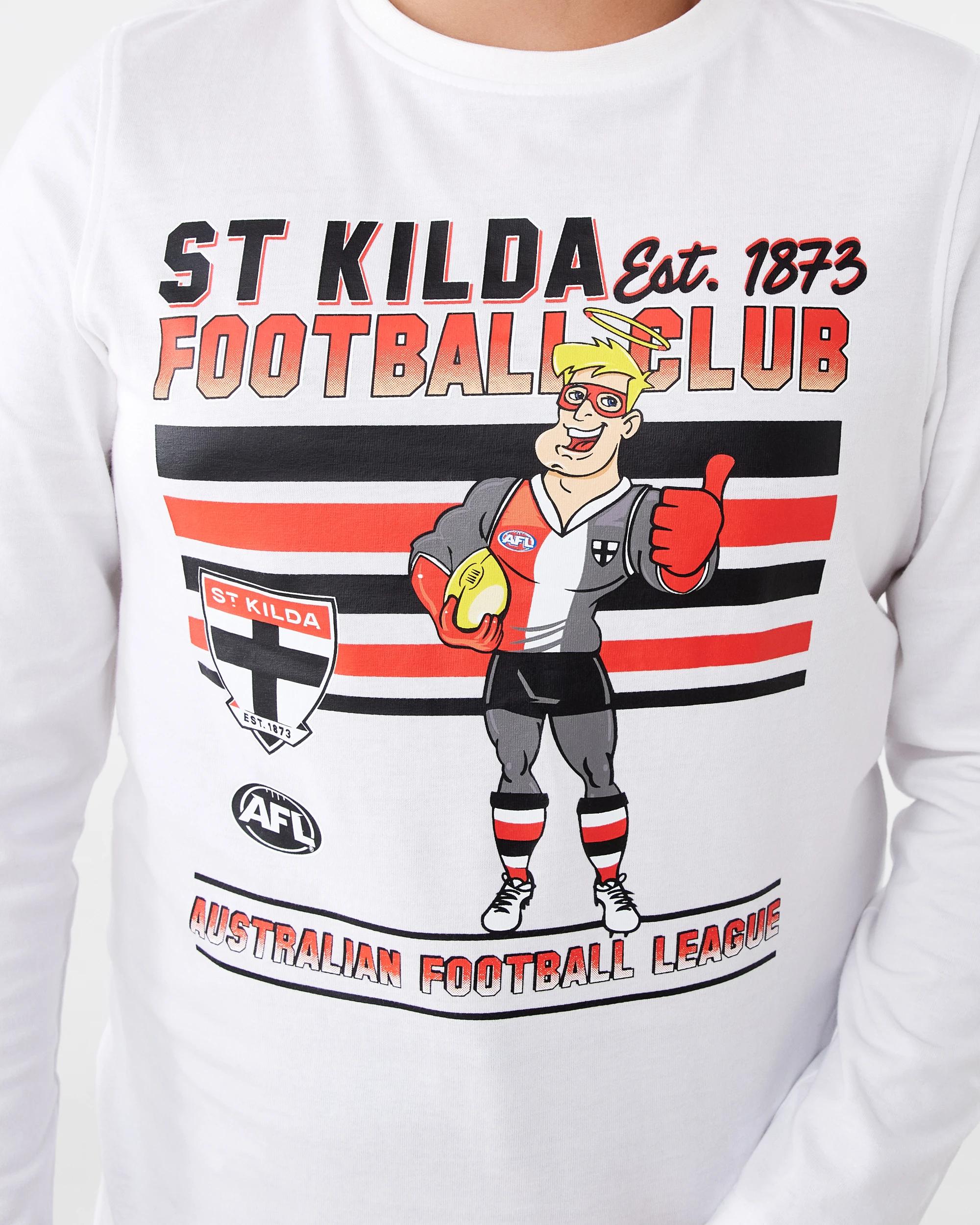 4 Official AFL Kids Pyjama Set St Kilda, 4 of 6