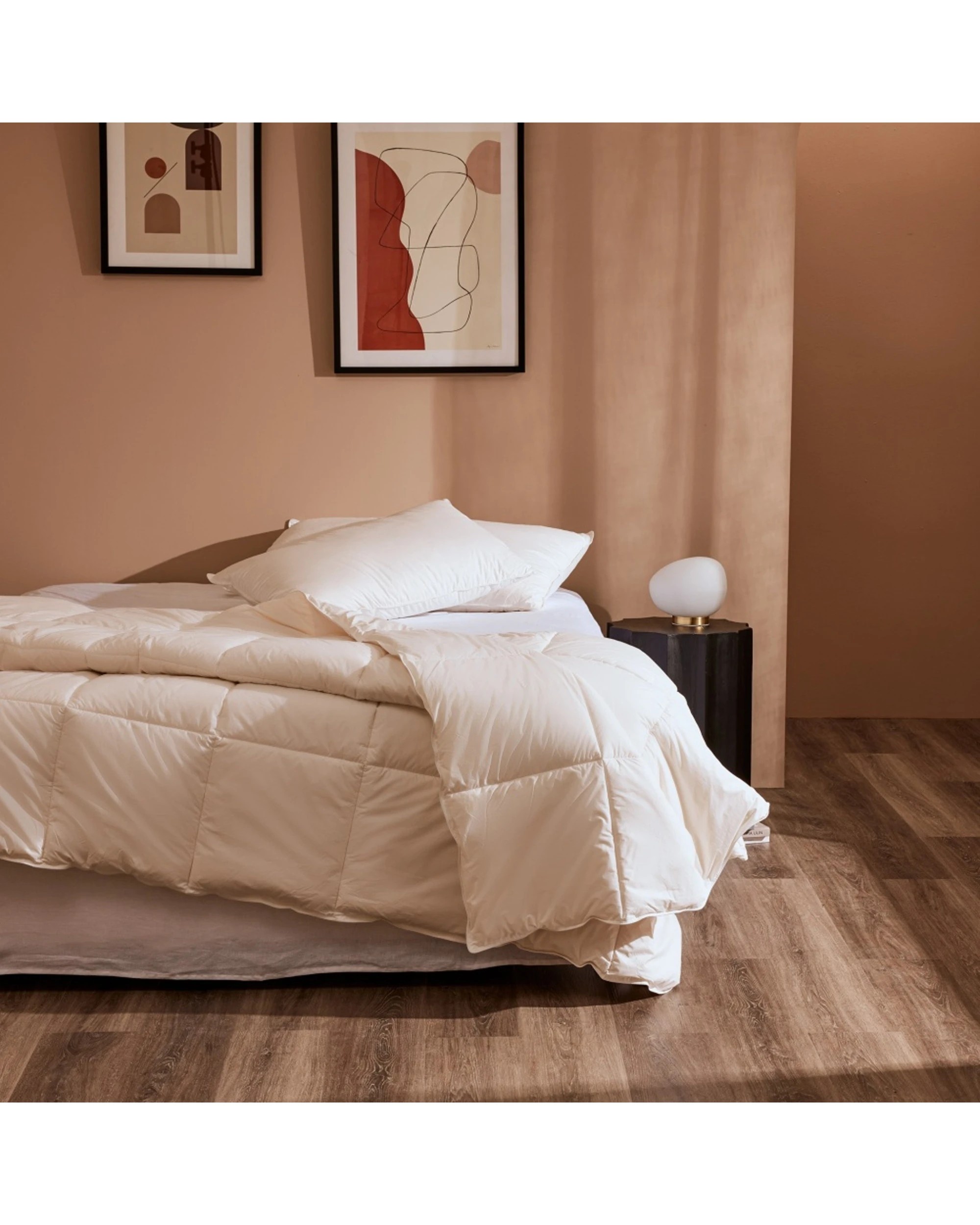 1 Bedding Co. 2x All Season Australian Wool Quilt Winter Bundle - Queen Bed - Natural, 1 of 5