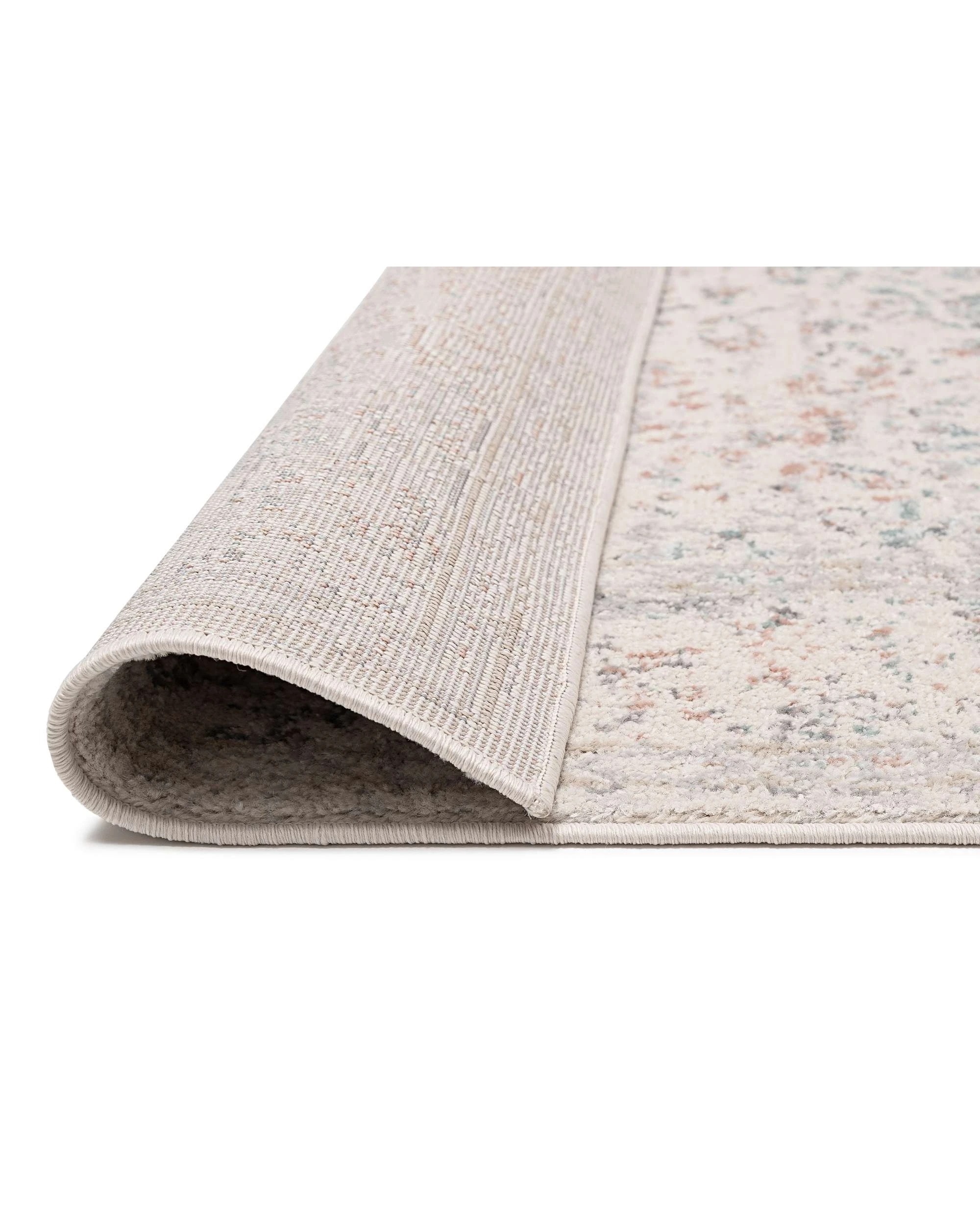 5 Loopsie Cedar Traditional Floral Rug-370cm x 280cm - White, 5 of 7