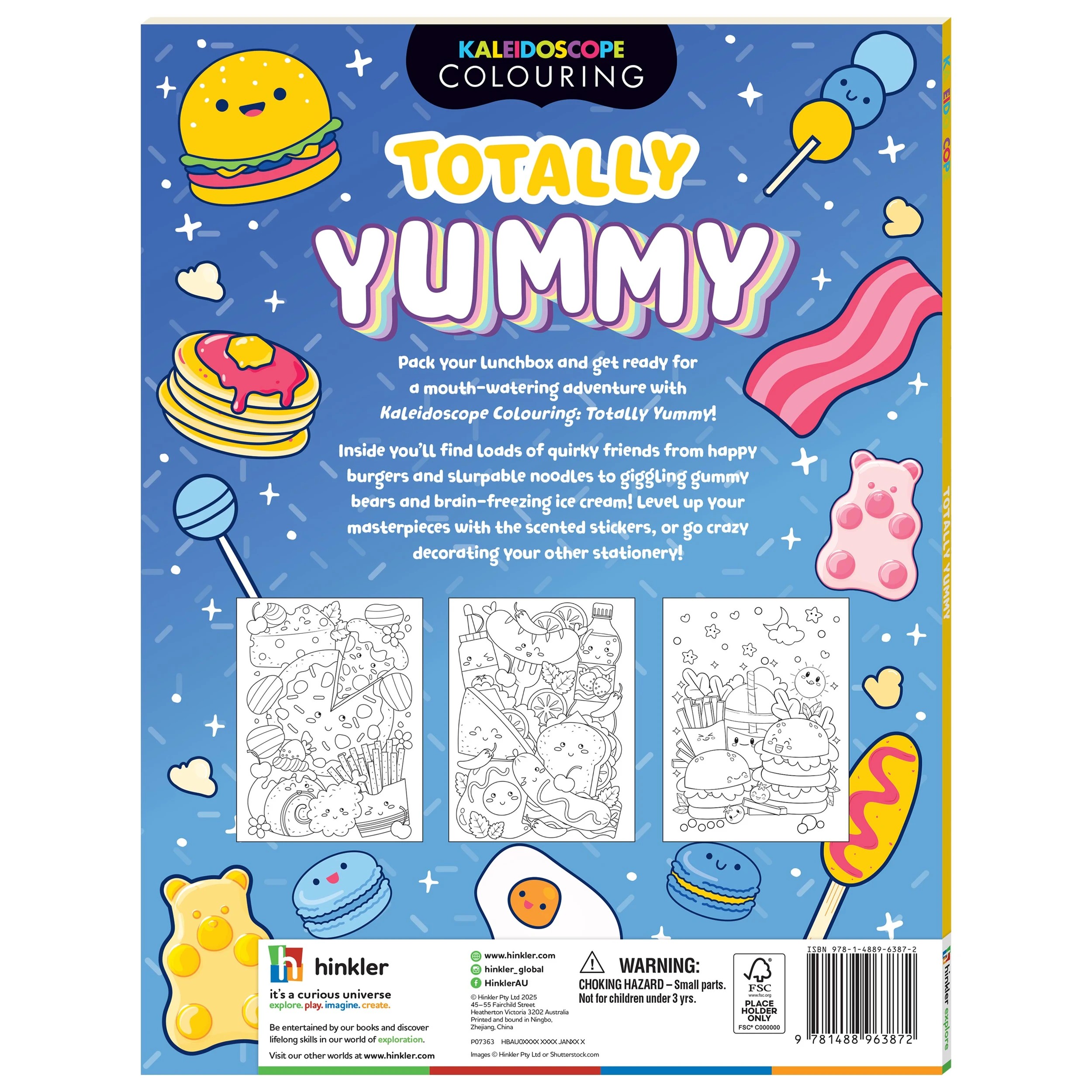 2 Kaleidoscope Colouring: Totally Yummy​ - Book, 2 of 5