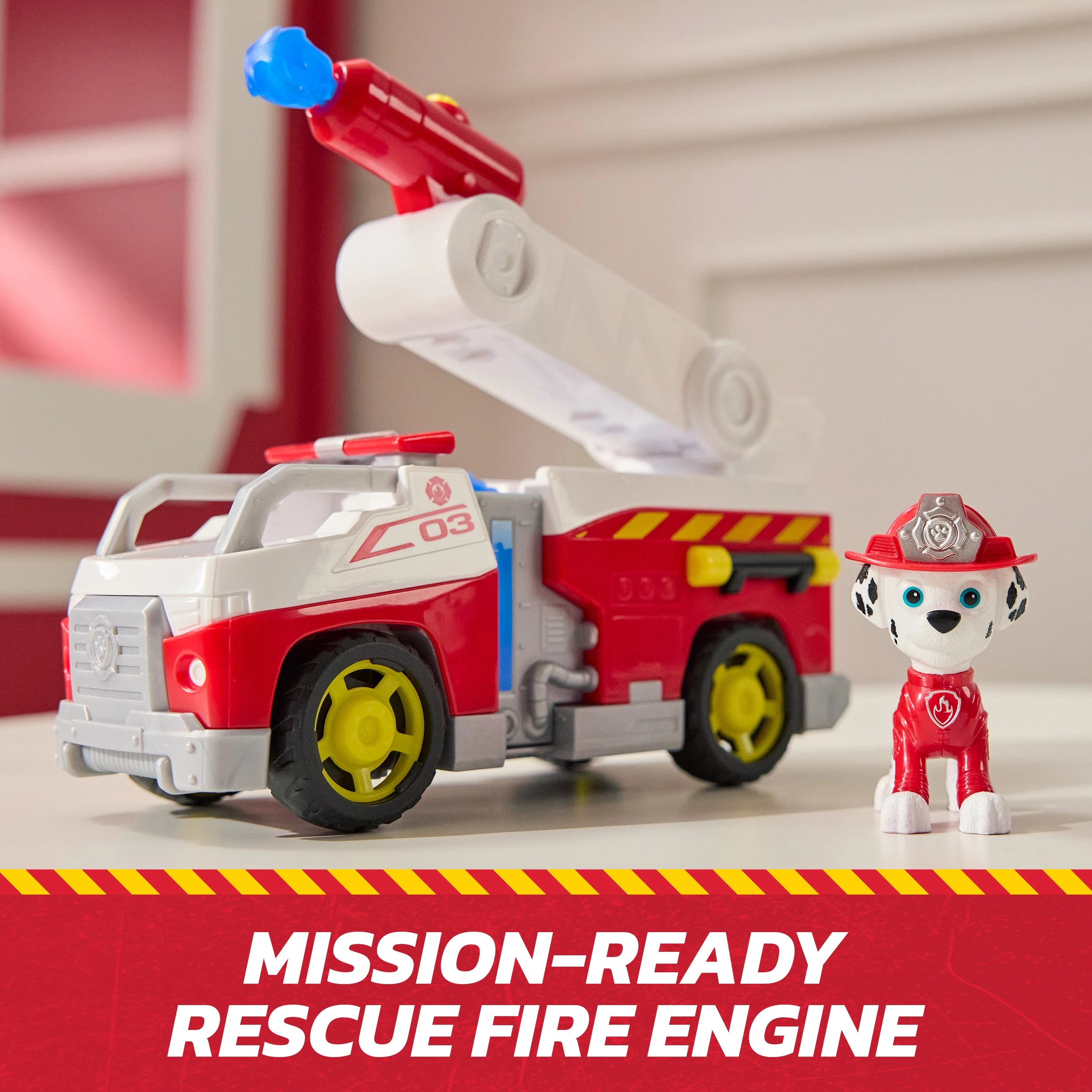 2 PAW Patrol Fire Rescue: Marshall Rescue Fire Engine, 2 of 10