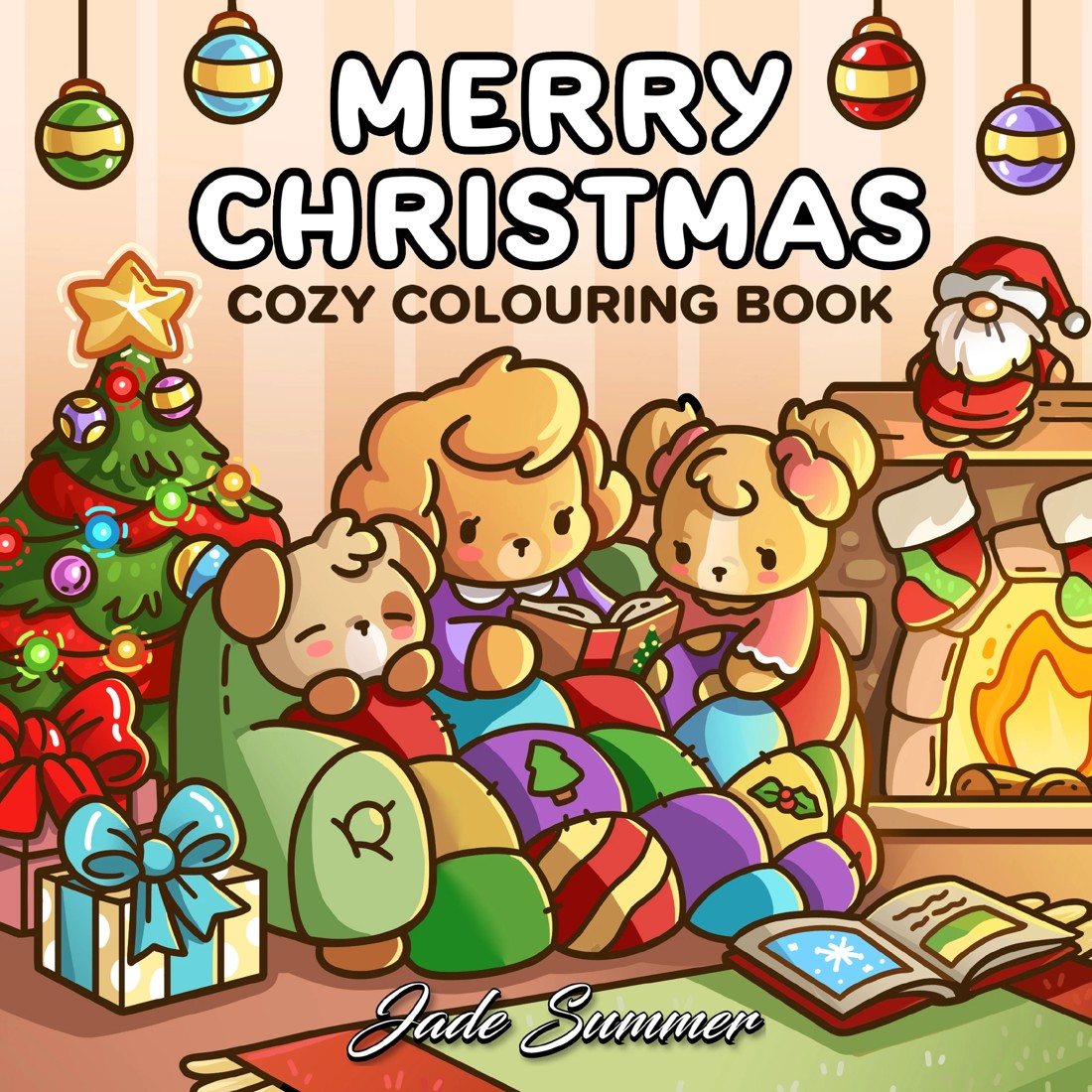 1 Merry Christmas Cozy Colouring Book by Jade Summer - Book, 1 of 4