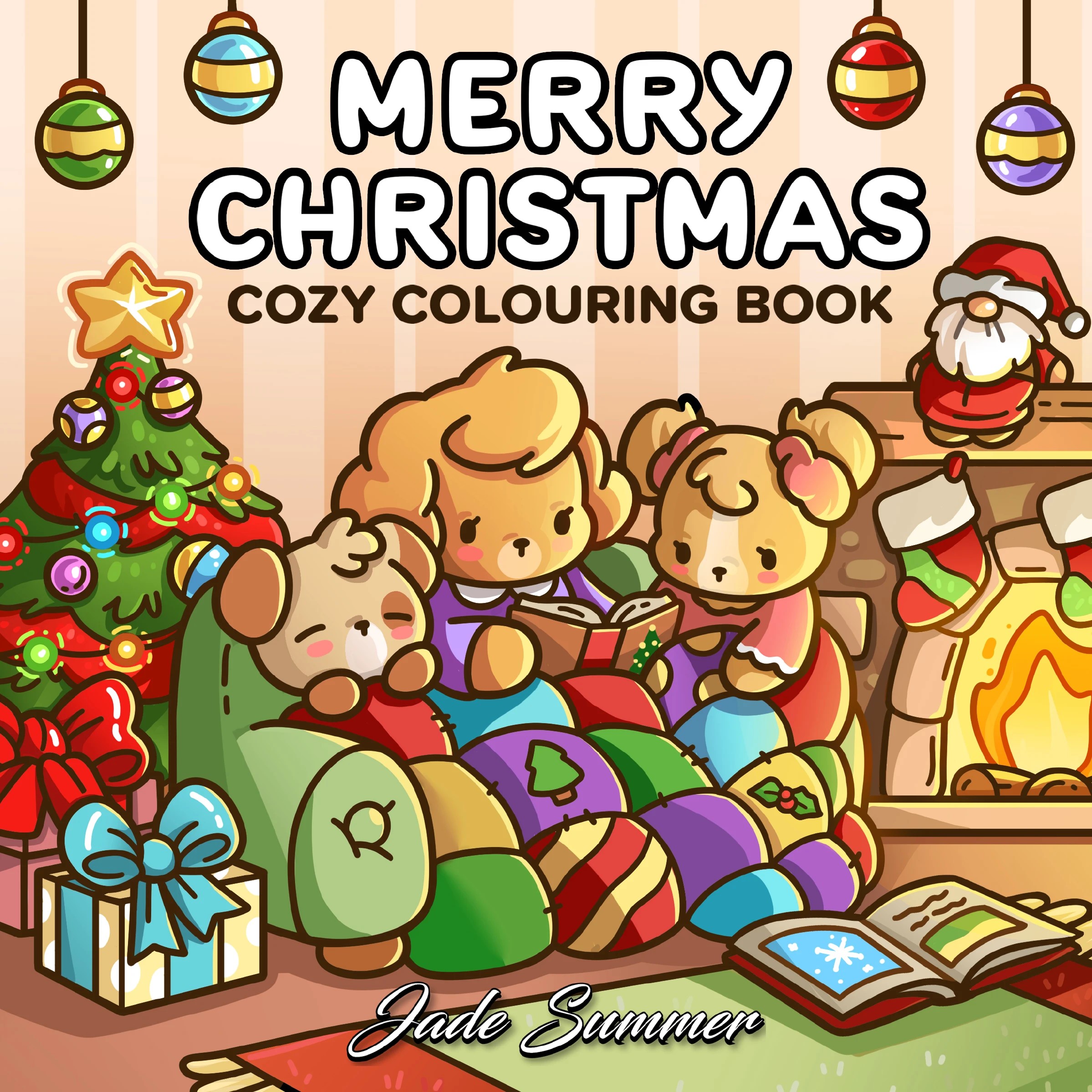 1 Merry Christmas Cozy Colouring Book by Jade Summer - Book, 1 of 4