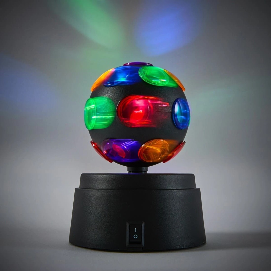 2 Mini Rotating Disco Ball Light, 2 of 9