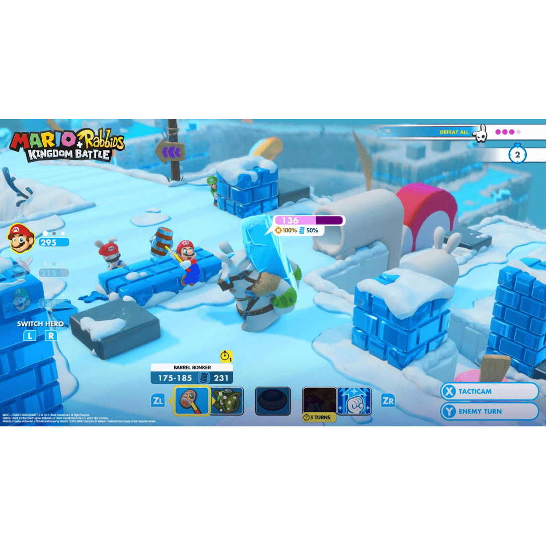 5 Mario + Rabbids Kingdom Battle & Sparks of Hope Bundle (Code in Box) - Nintendo Switch - Multi, 5 of 5