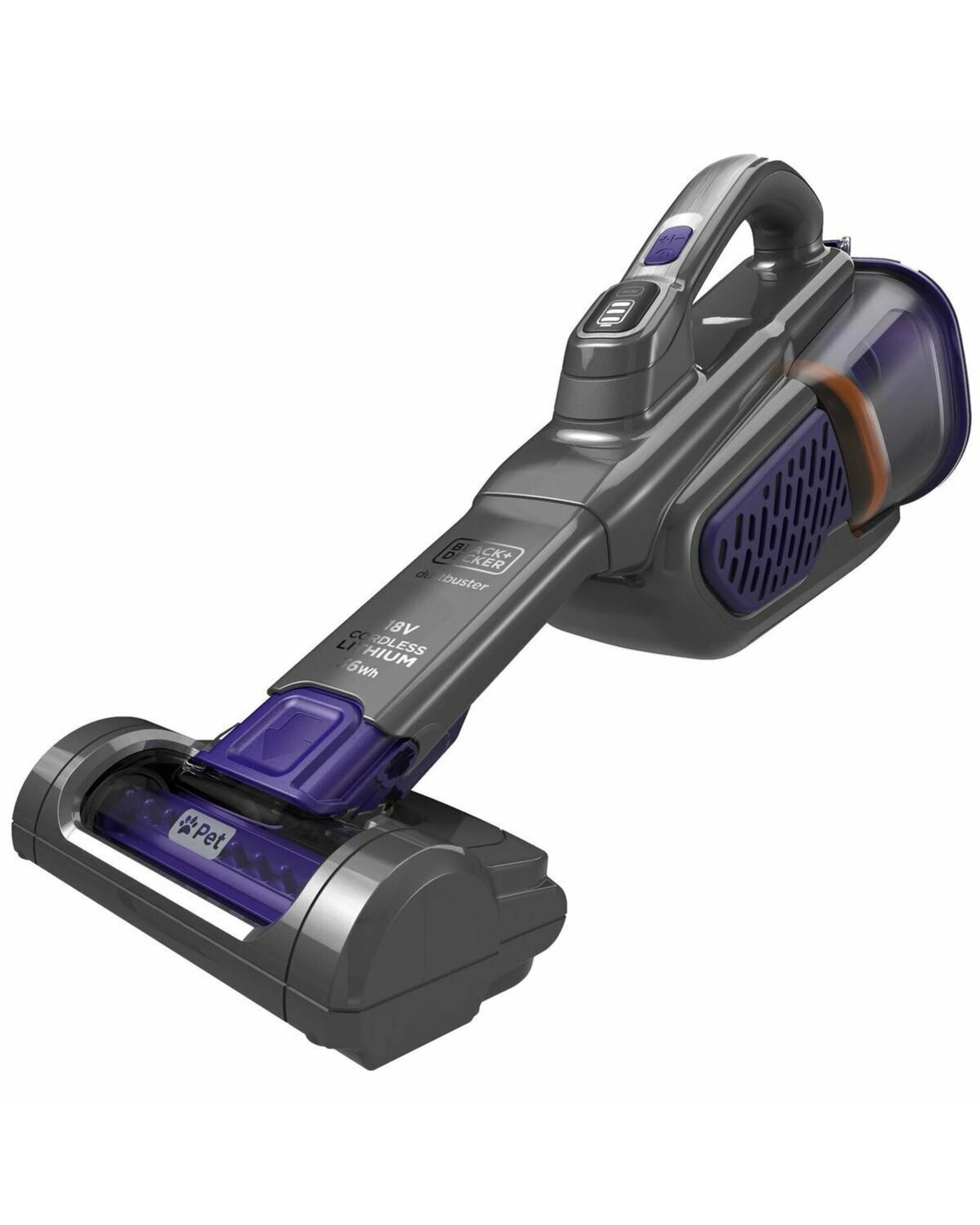 1 Black & Decker 18V Lithium Ion Pet Dustbuster, 1 of 5