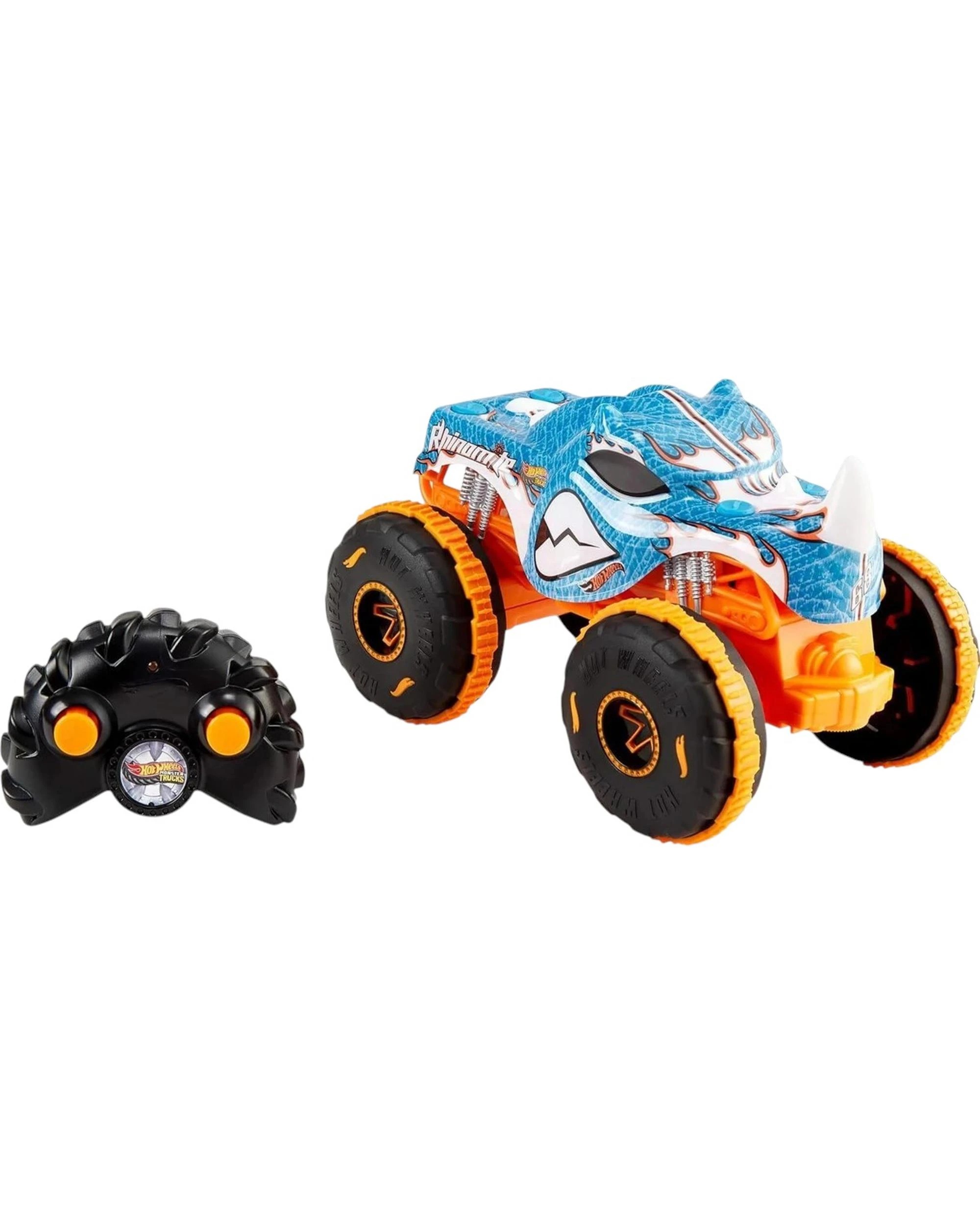 1 Hot Wheels Monster Trucks RC 1:24 Rhinomite, 1 of 3