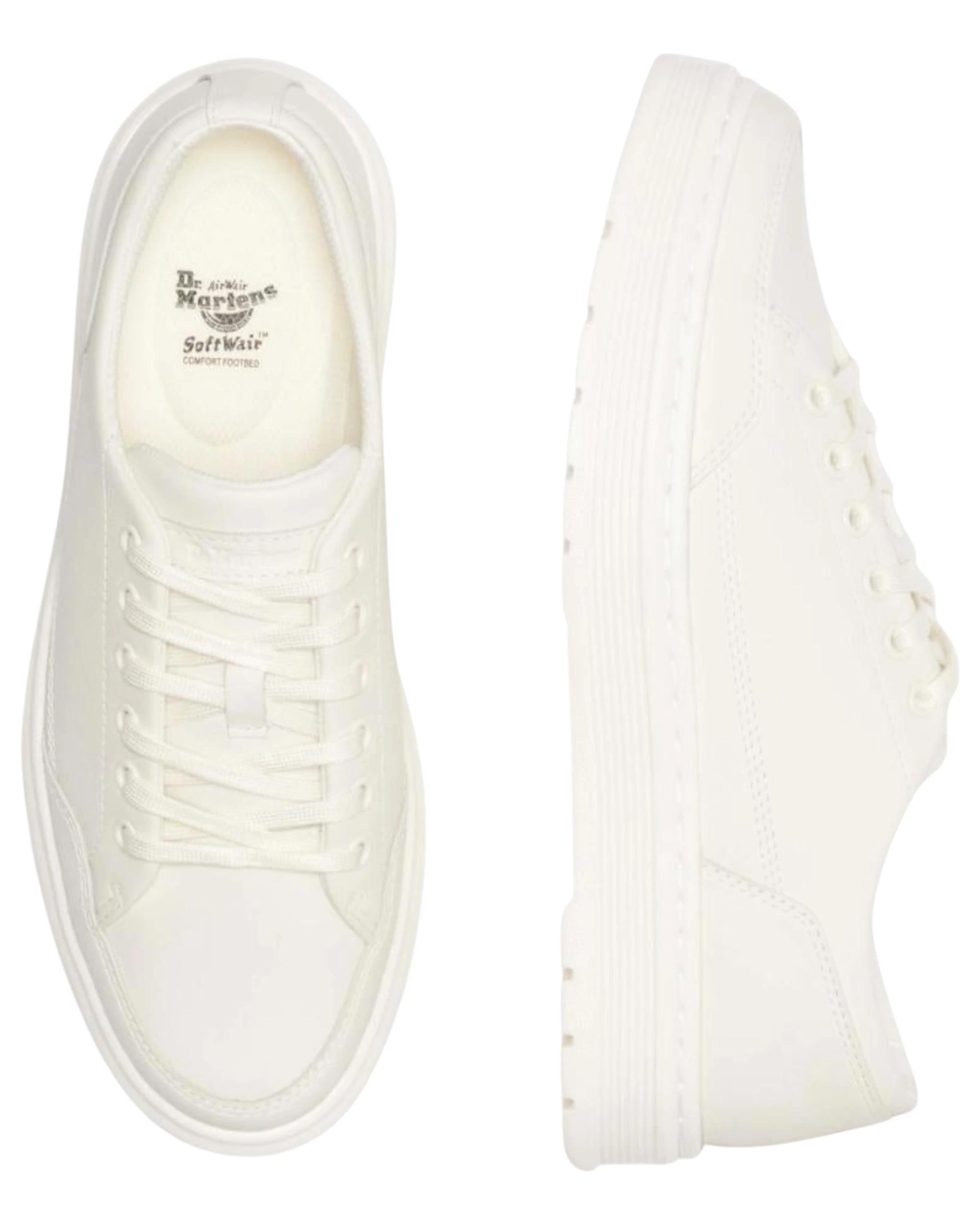 8 Dr. Martens Unisex Brookline 6 Eye Casual Shoes OFF WHITE CLASSIC NAPPA, 8 of 8