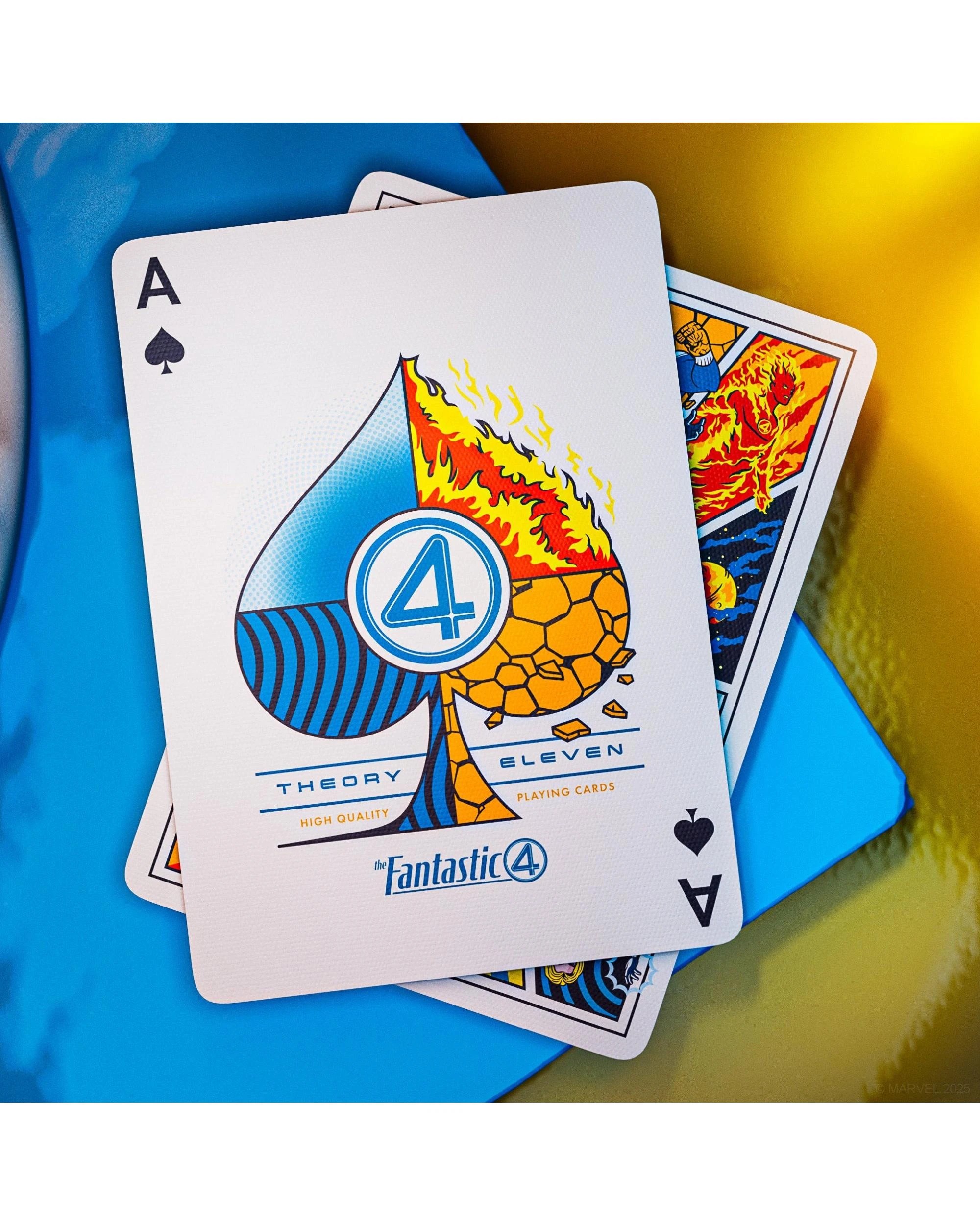 9 theory11 Marvel The Fantastic 4 Playing Cards, 9 of 10