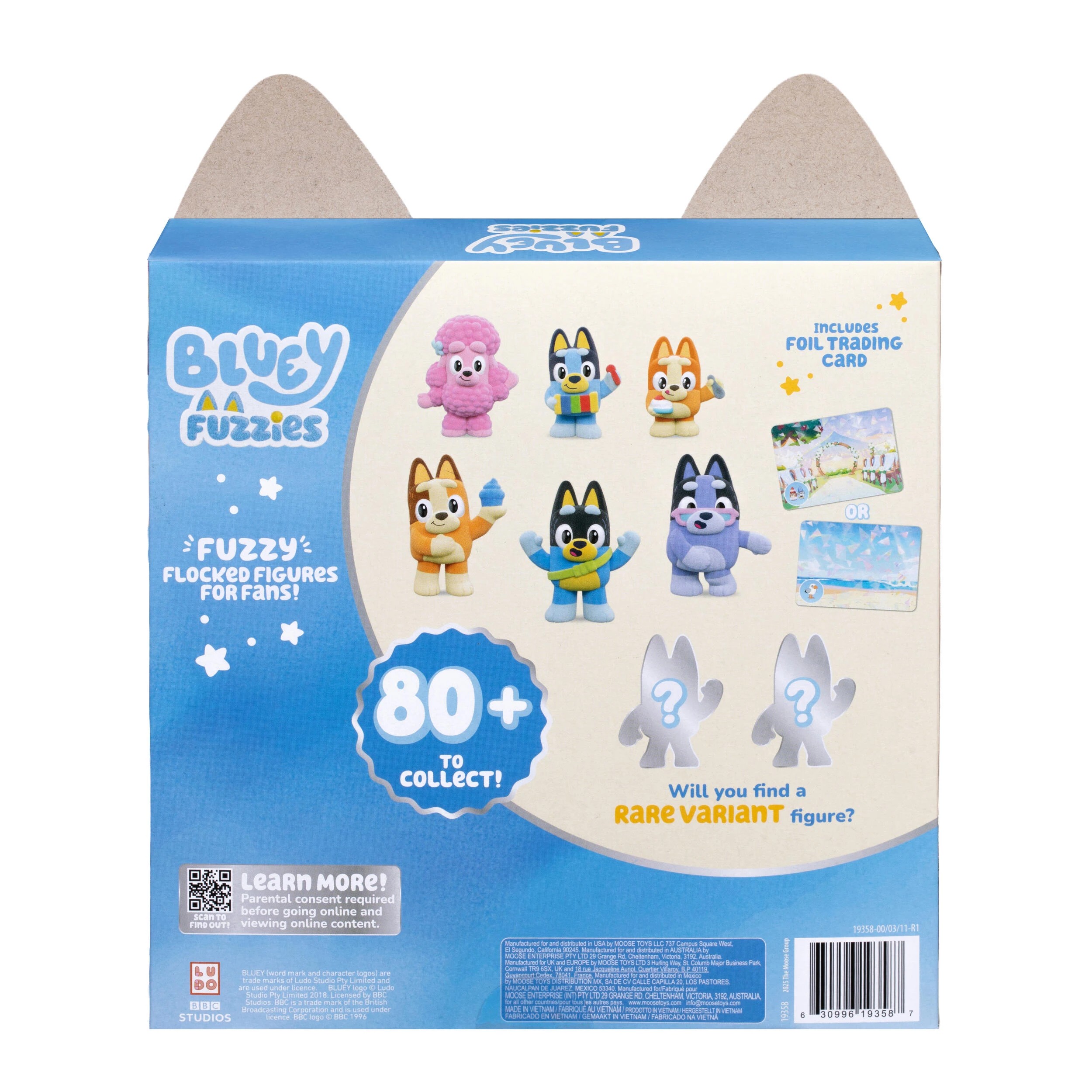 2 Bluey Fuzzies Deluxe Figure Pack, 2 of 9