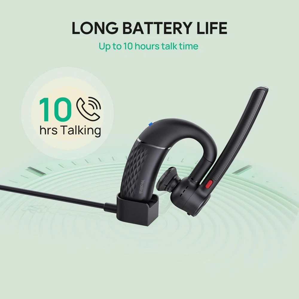 4 Yealink BH71 Lite Mono Bluetooth Headset Black, 4 of 7