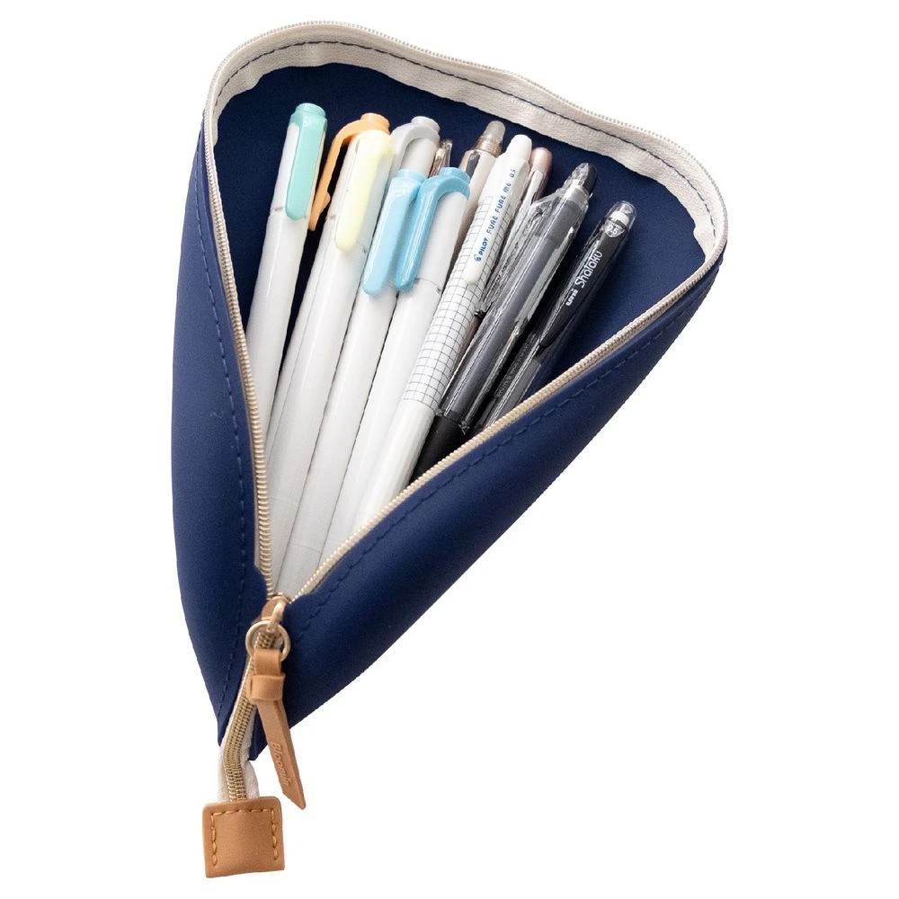 4 Bloomin Tray Large Pencil Case Navy Blue, 4 of 4