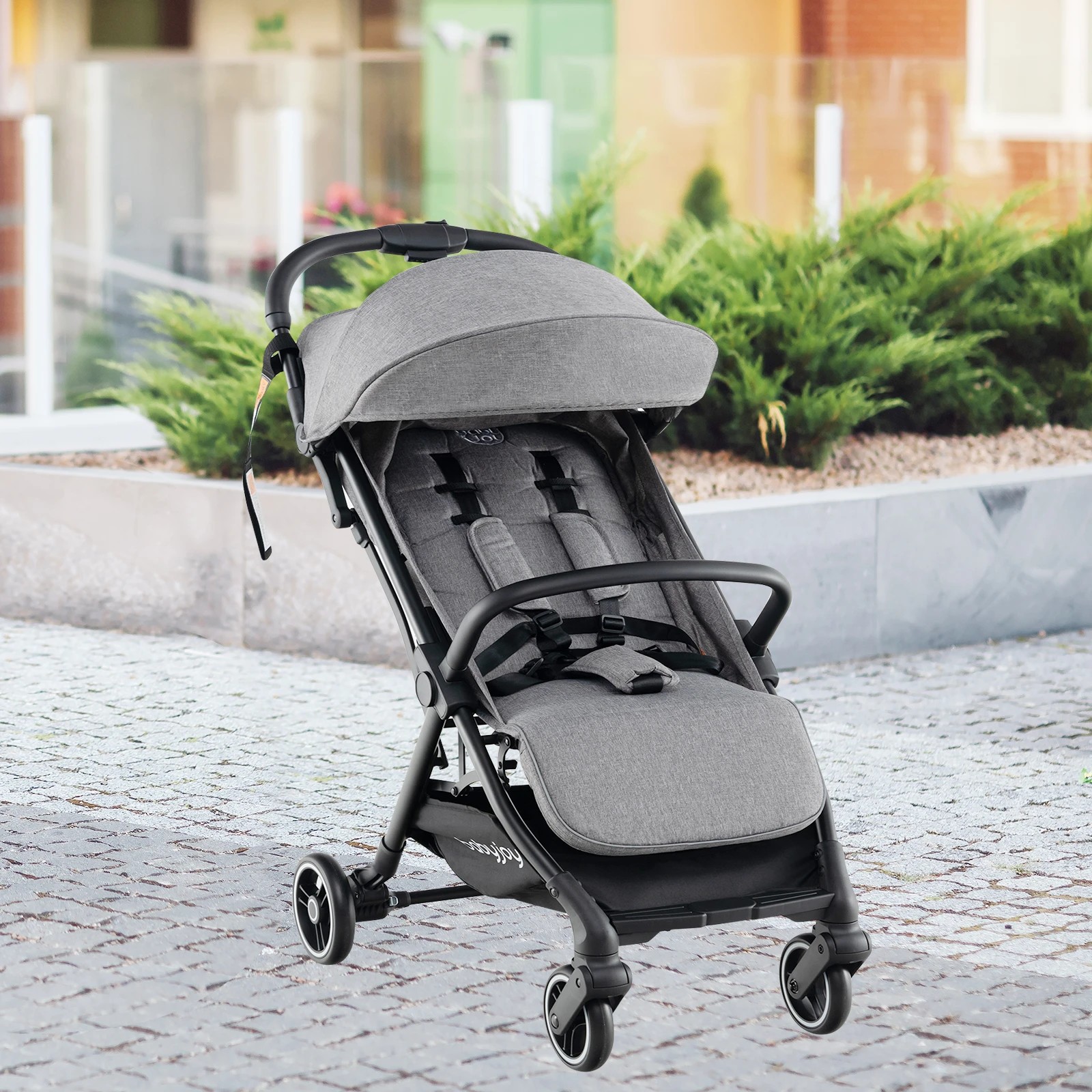 6 Costway Portable Stroller Adjustable Baby Pram Pushchair, 6 of 6