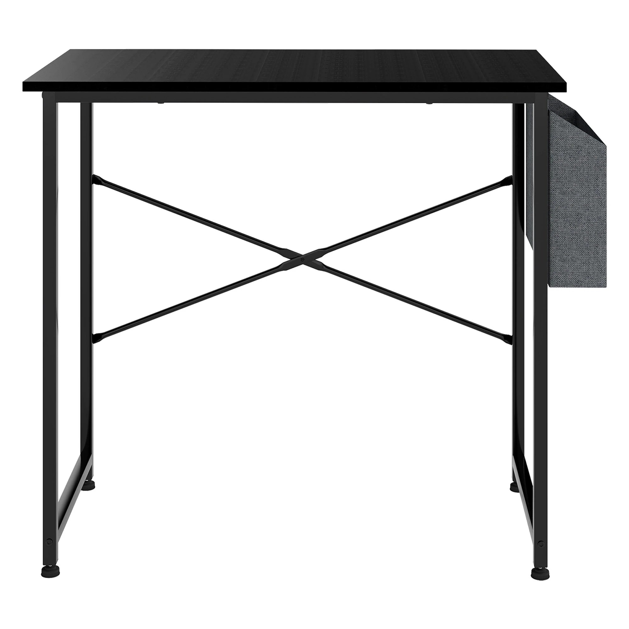 2 Levede Computer Desk with Storage Bag - Black, 2 of 9