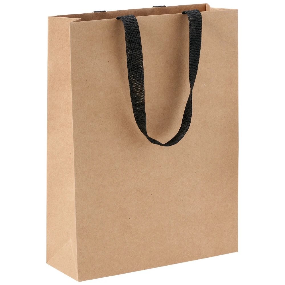 1 J.Burrows Premium Kraft Bags Medium Brown 72 Pack, 1 of 4
