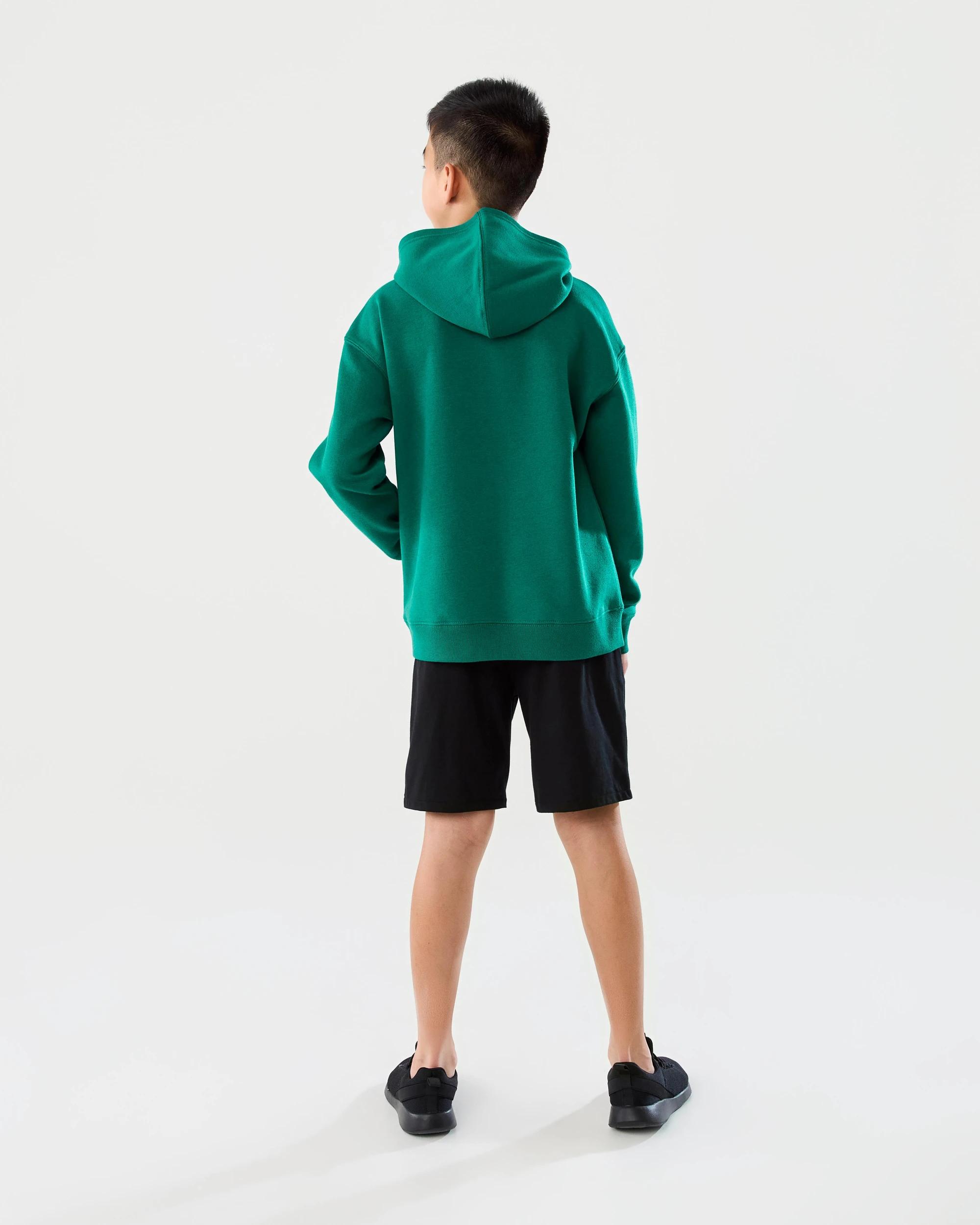 7 Wallabies Rugby Youth Hoodie Green, 7 of 7