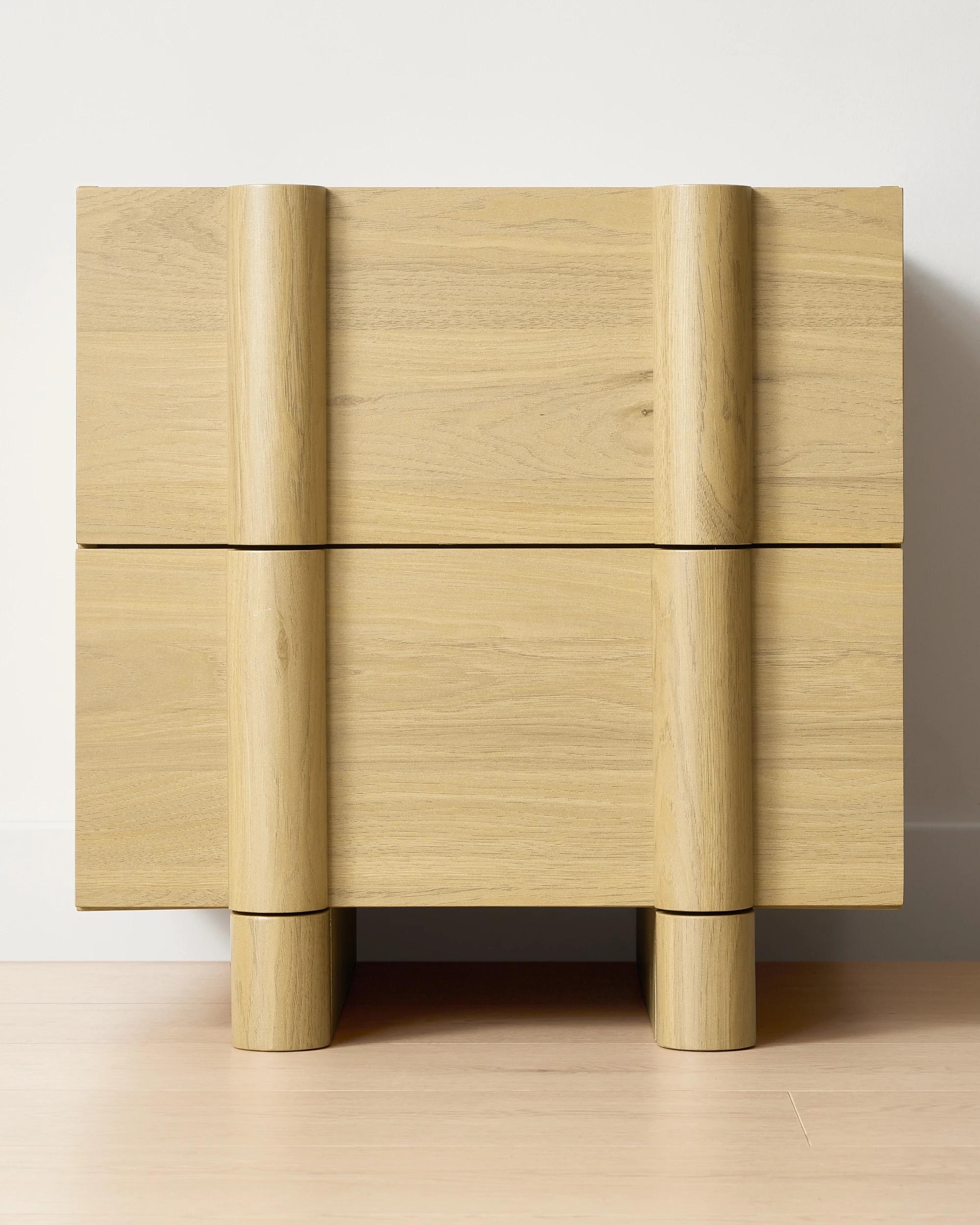5 Piper 2 Drawer Bedside Table - Oak, 5 of 10