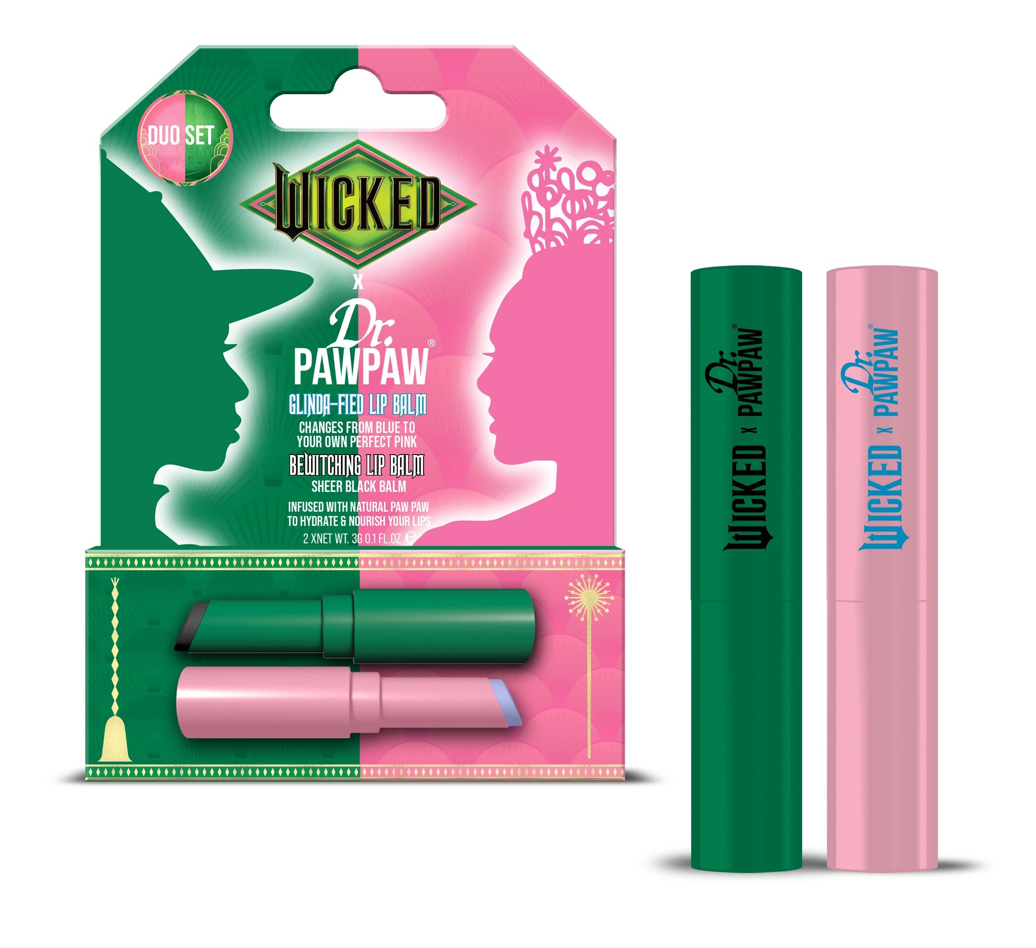 2 Dr PAWPAW Wicked Lip Balm Duo Set - Bewitching and Glistening, 2 of 2