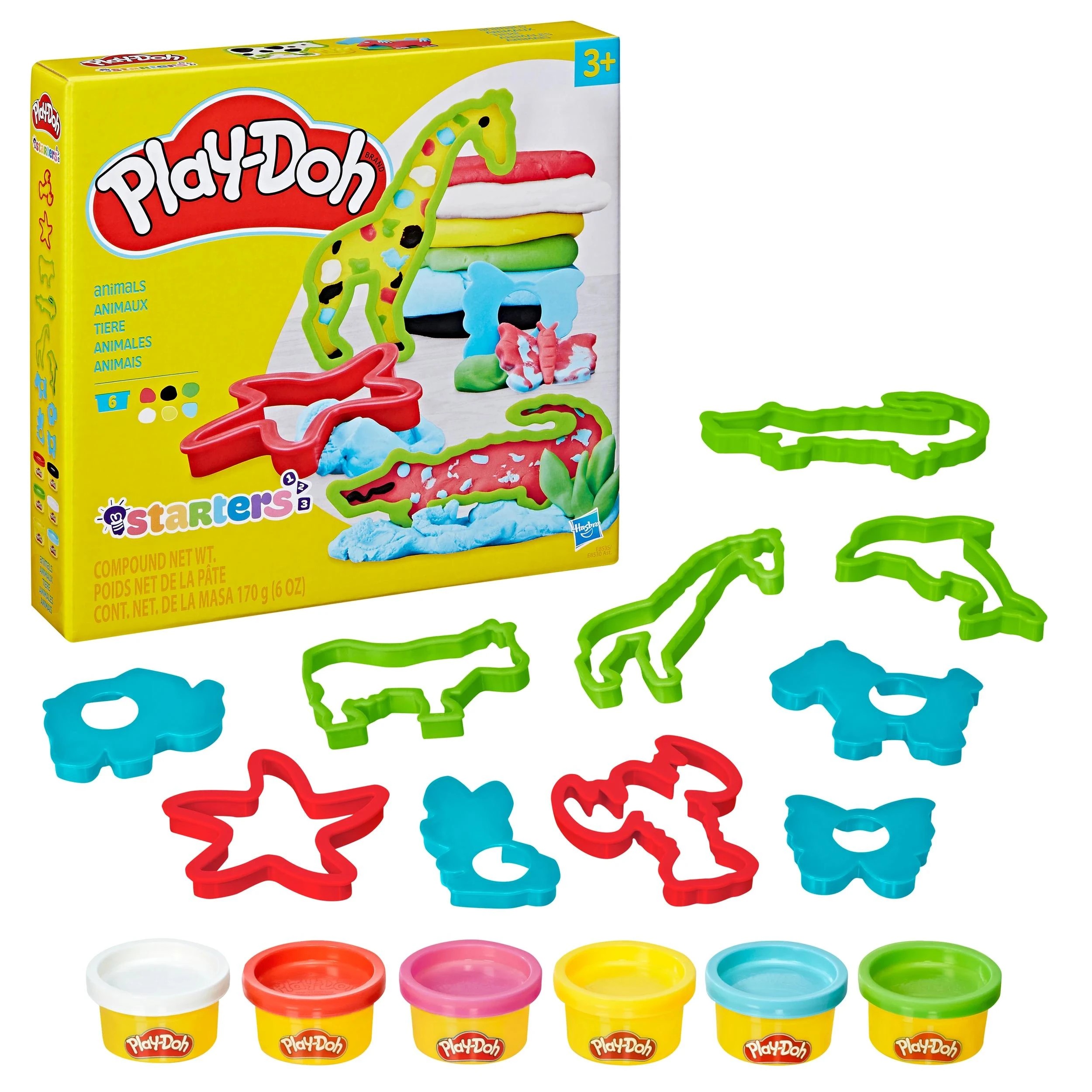 4 Play-Doh Play - Doh Starters Set - Assorted - Multi, 4 of 7