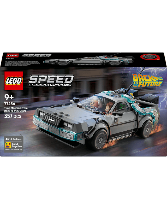 LEGO Speed Champions Time Machine from Back to the Future 7