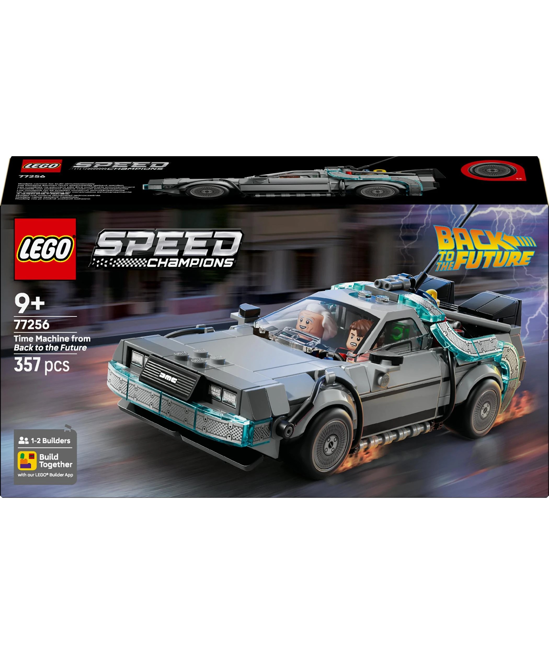 1 LEGO Speed Champions Time Machine from Back to the Future 77256, 1 of 10