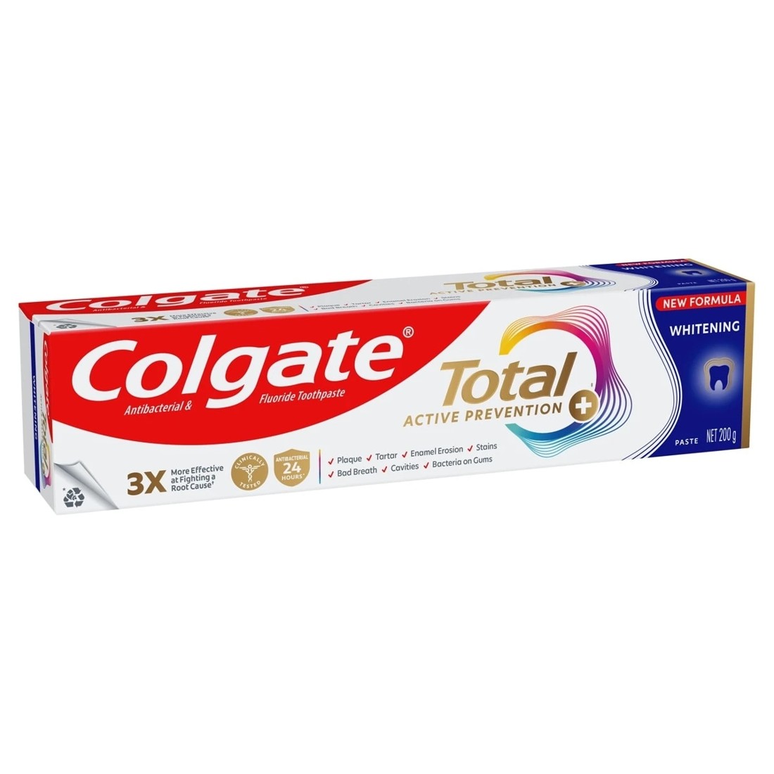 1 Colgate Total Active Prevention Whitening Antibacterial Fluoride Toothpaste, 1 of 10