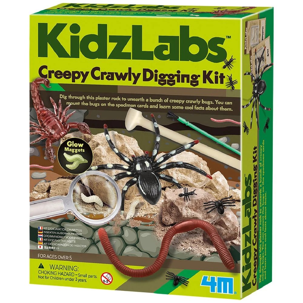 1 4M Kidzlabs Creepy Crawly Digging Kit, 1 of 6