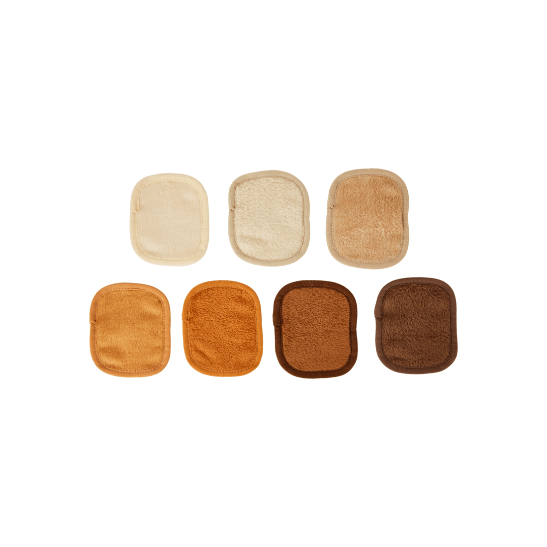 3 OXX Skincare 7 Pack Makeup Eraser Cleansing Cloths - Brown, 3 of 6