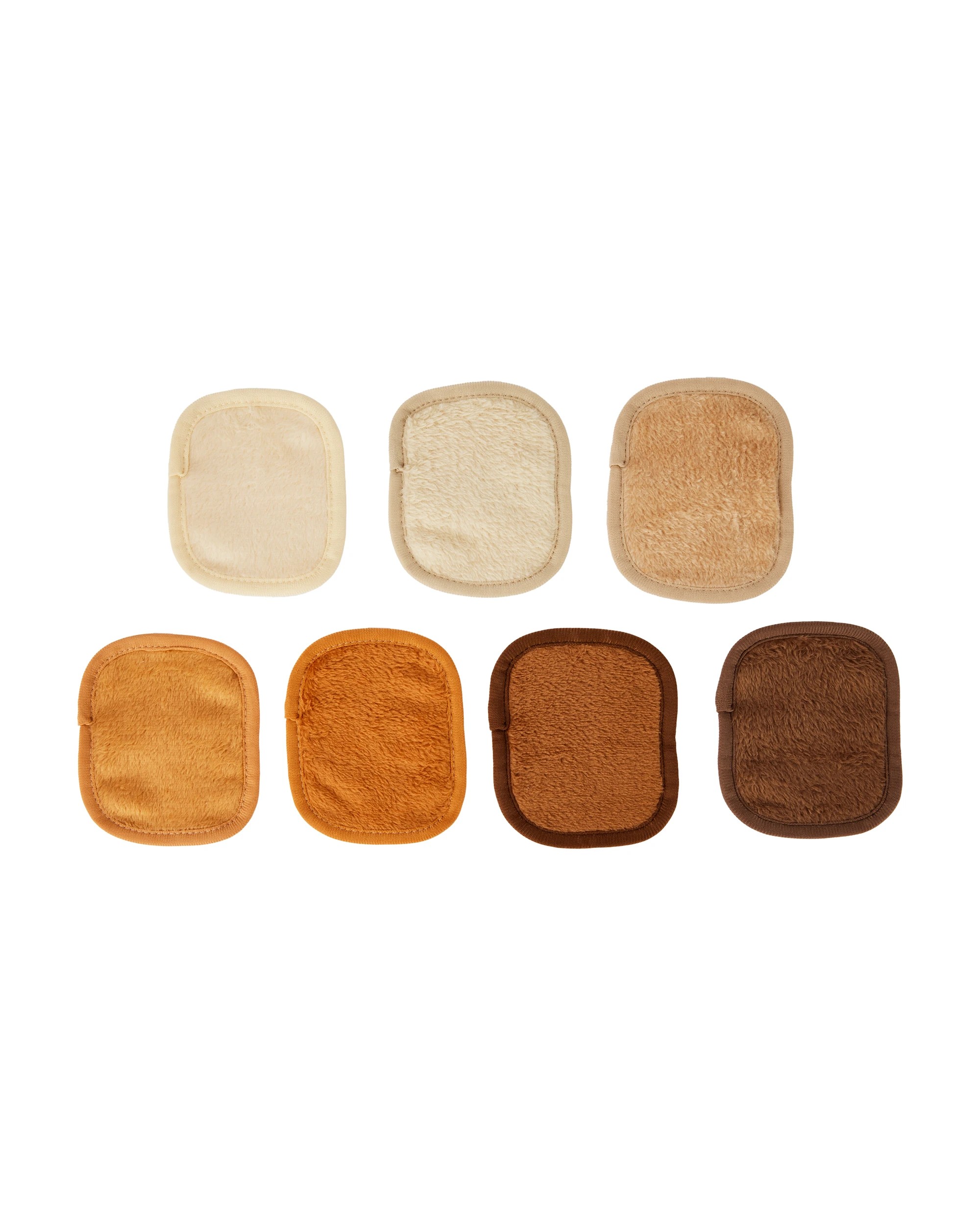 3 OXX Skincare 7 Pack Makeup Eraser Cleansing Cloths - Brown, 3 of 6