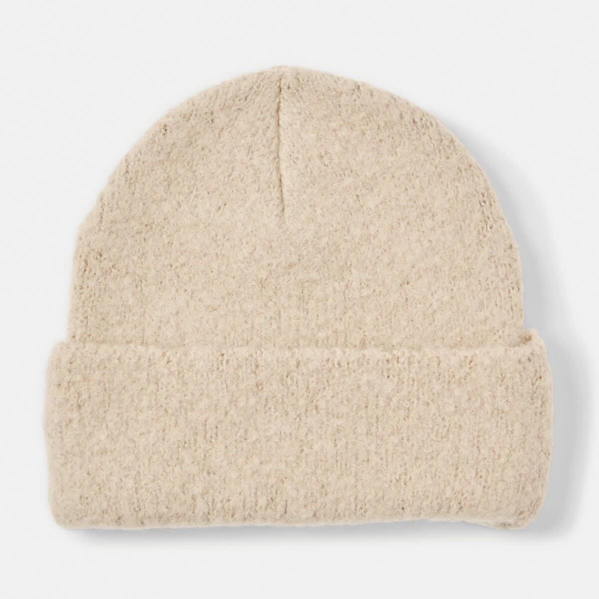 1 Fluffy Beanie Bone Beige, 1 of 4