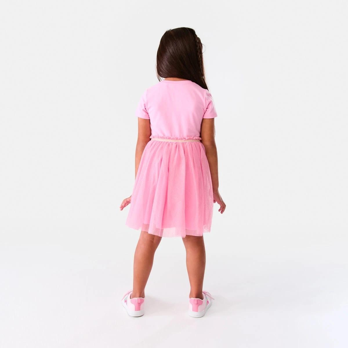 7 Short Sleeve Tutu Dress Pnk Unicrn, 7 of 9