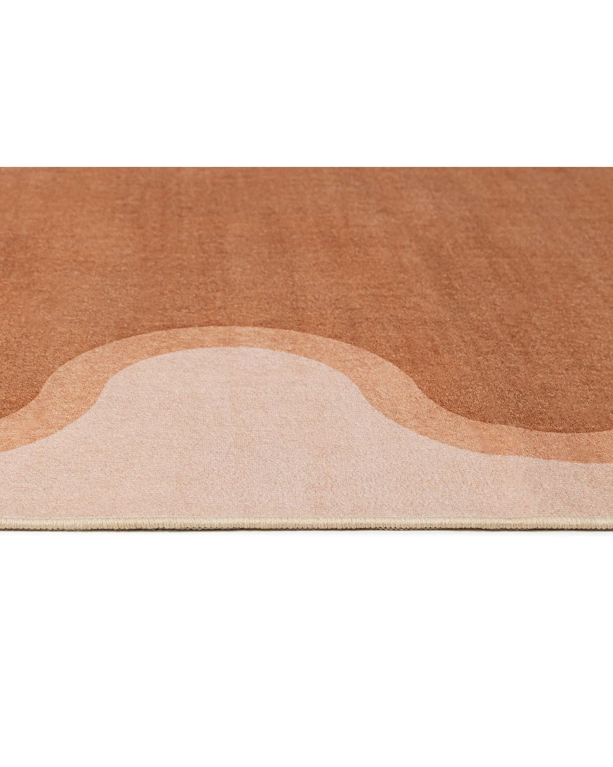 6 Loopsie Lanai Washable Rug-290cm x 200cm - Orange - Orange, 6 of 9